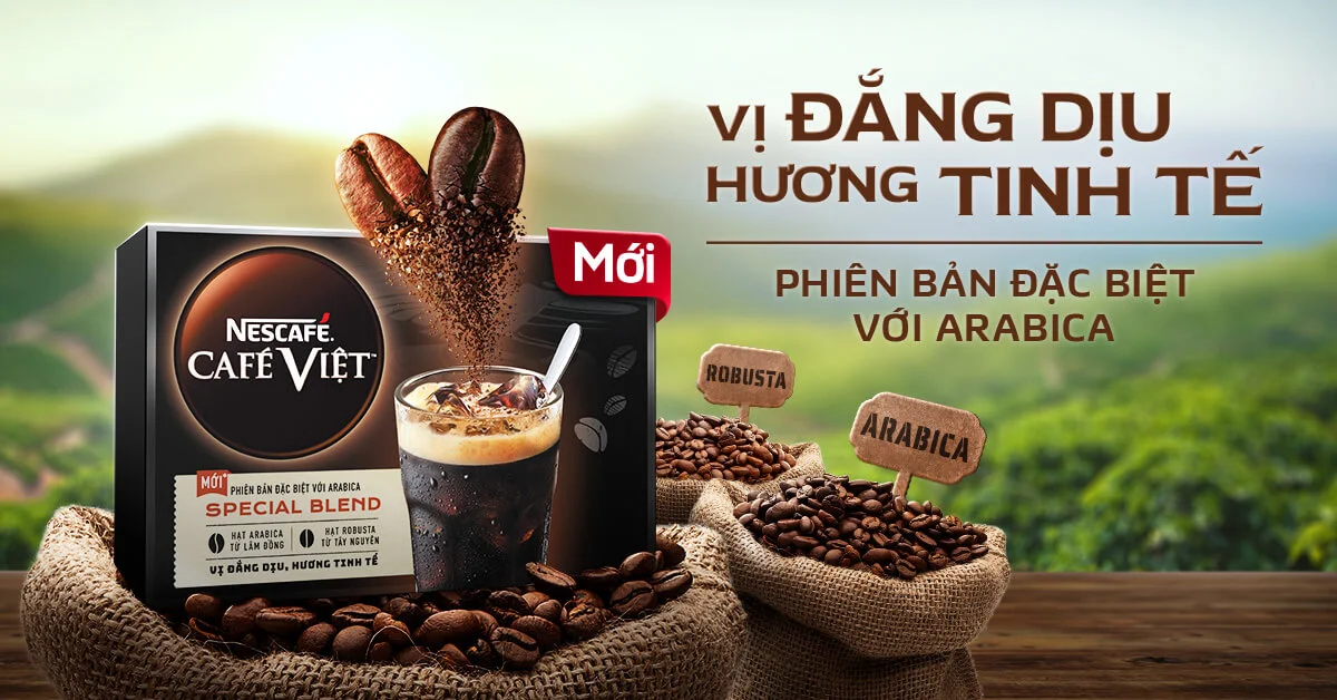 Nescafe Cafe Viet Instant Coffee & Creamer Mix - 14 Packets/ 9.87oz - Image 3