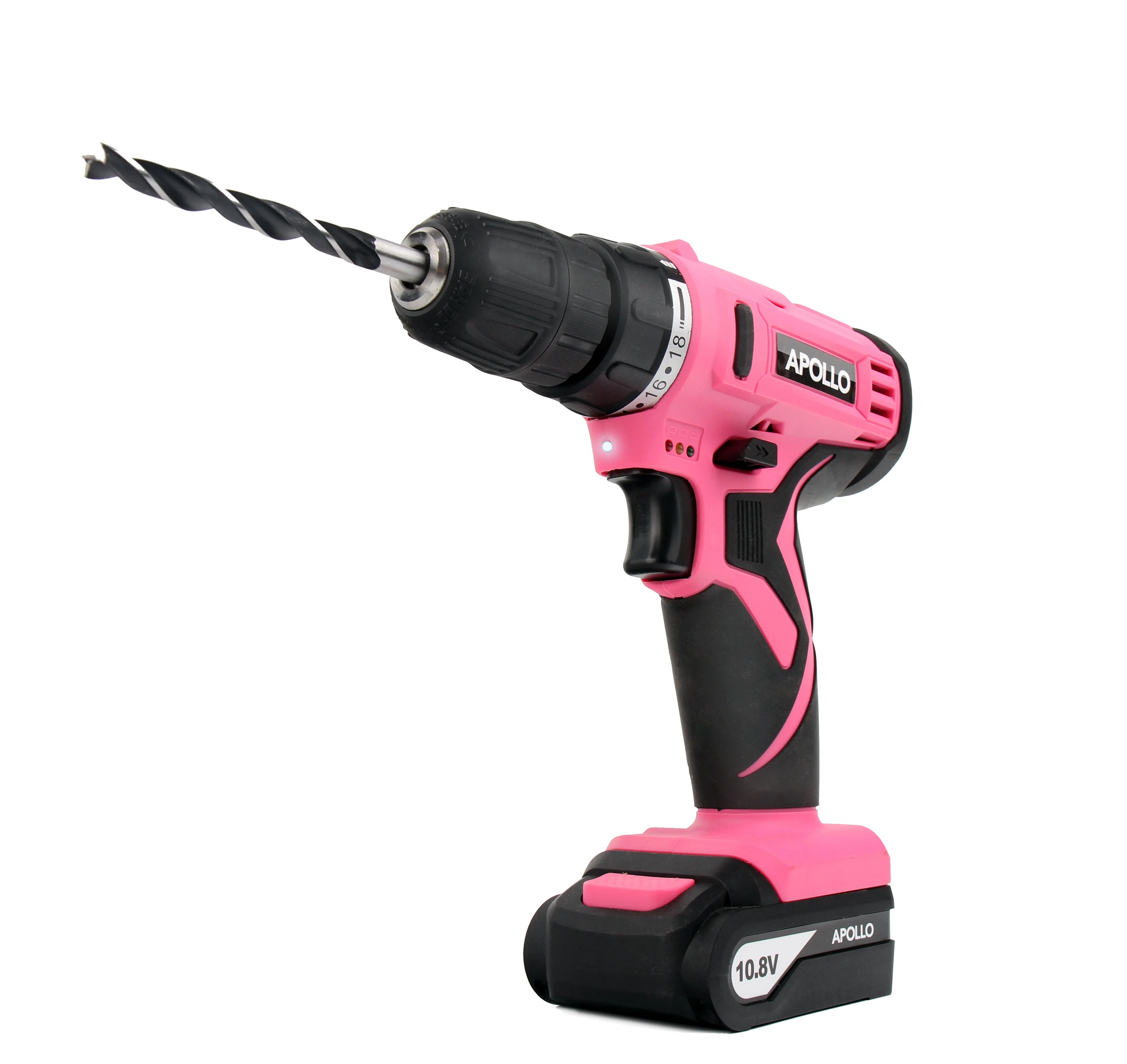 10.8 Volt Lithium-Ion Cordless Drill with 30 Piece Accessory Set PINK - DT4937P - Image 7