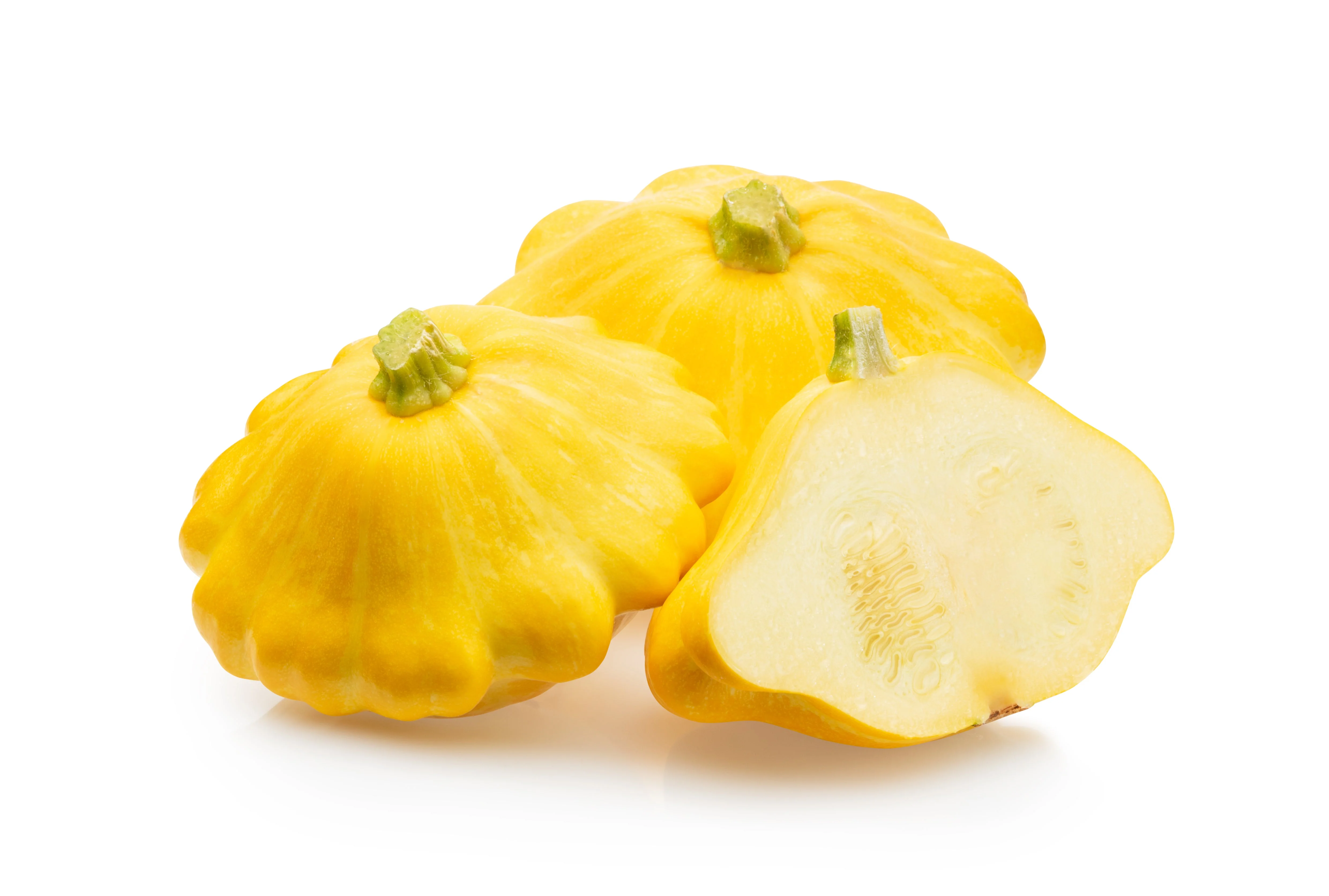 10 Golden YELLOW Bush SCALLOP SQUASH (Patty Pan / Paty Pan / Squanter Squash) Summer Cucurbita Pepo Vegetable Seeds - Image 9