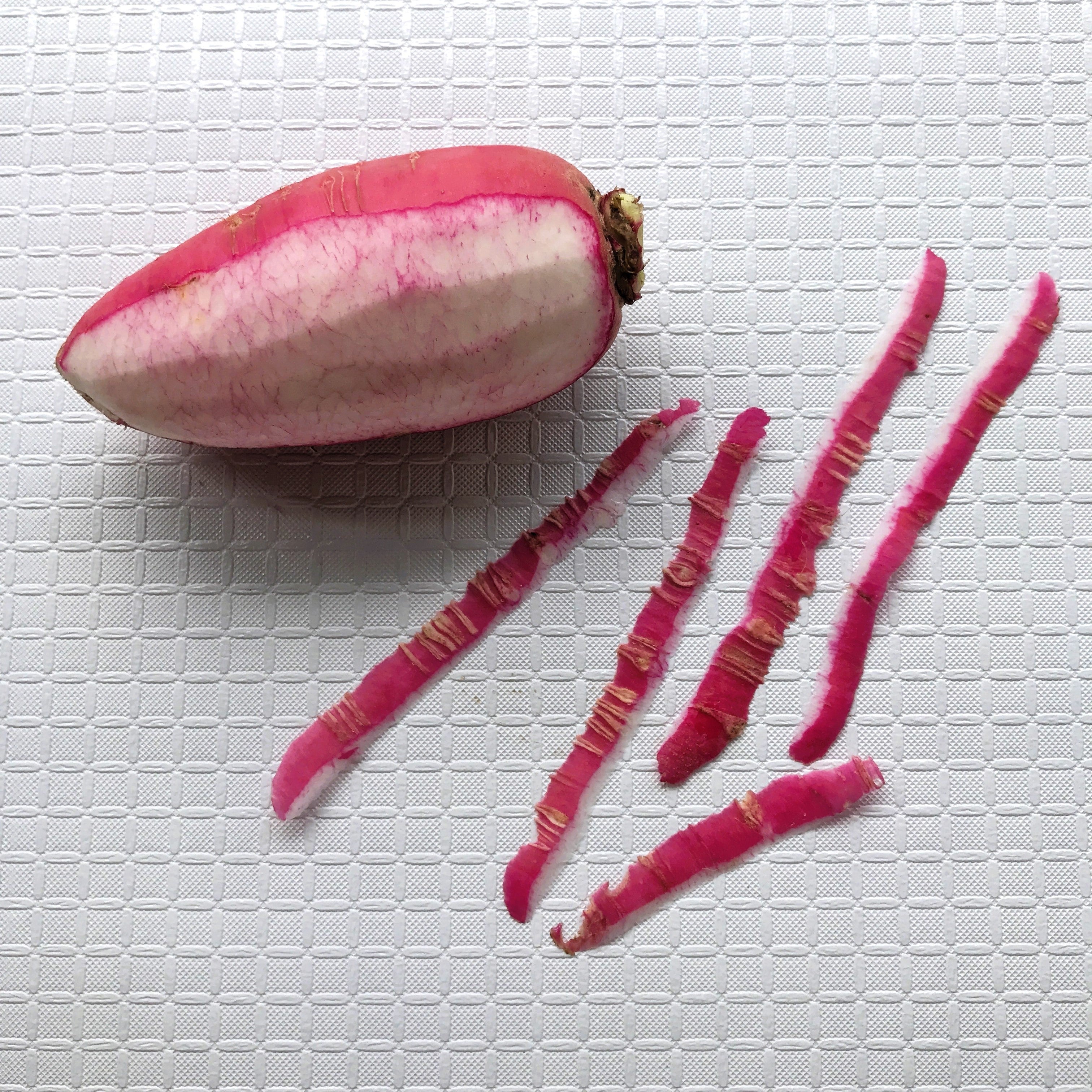 100 CHINA ROSE RADISH (Chinese Winter Radish) Raphanus Sativus Vegetable Seeds - Image 10