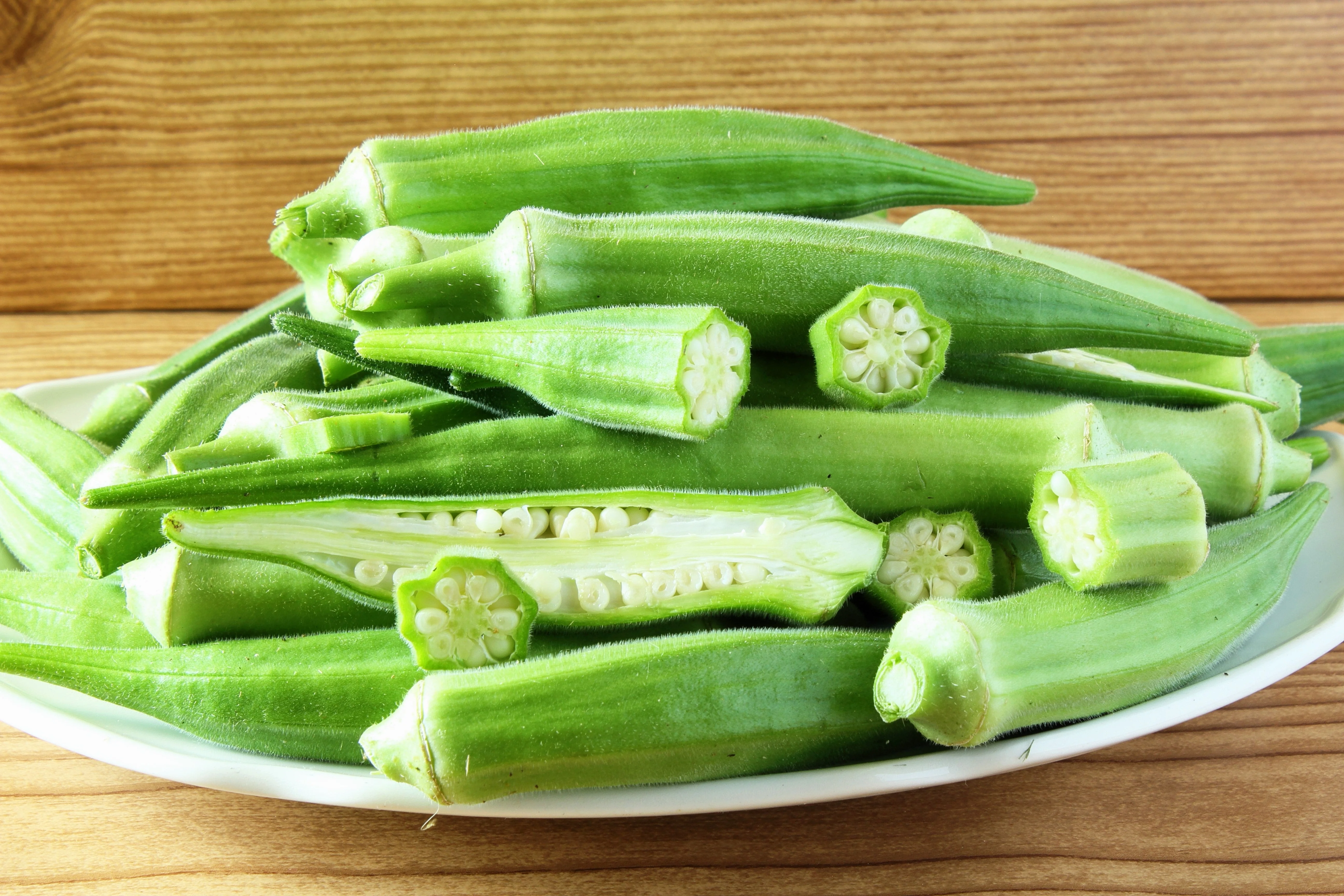 150 EMERALD GREEN Velvet OKRA Spineless Abelmoschus Esculentus Vegetable Seeds - Image 6