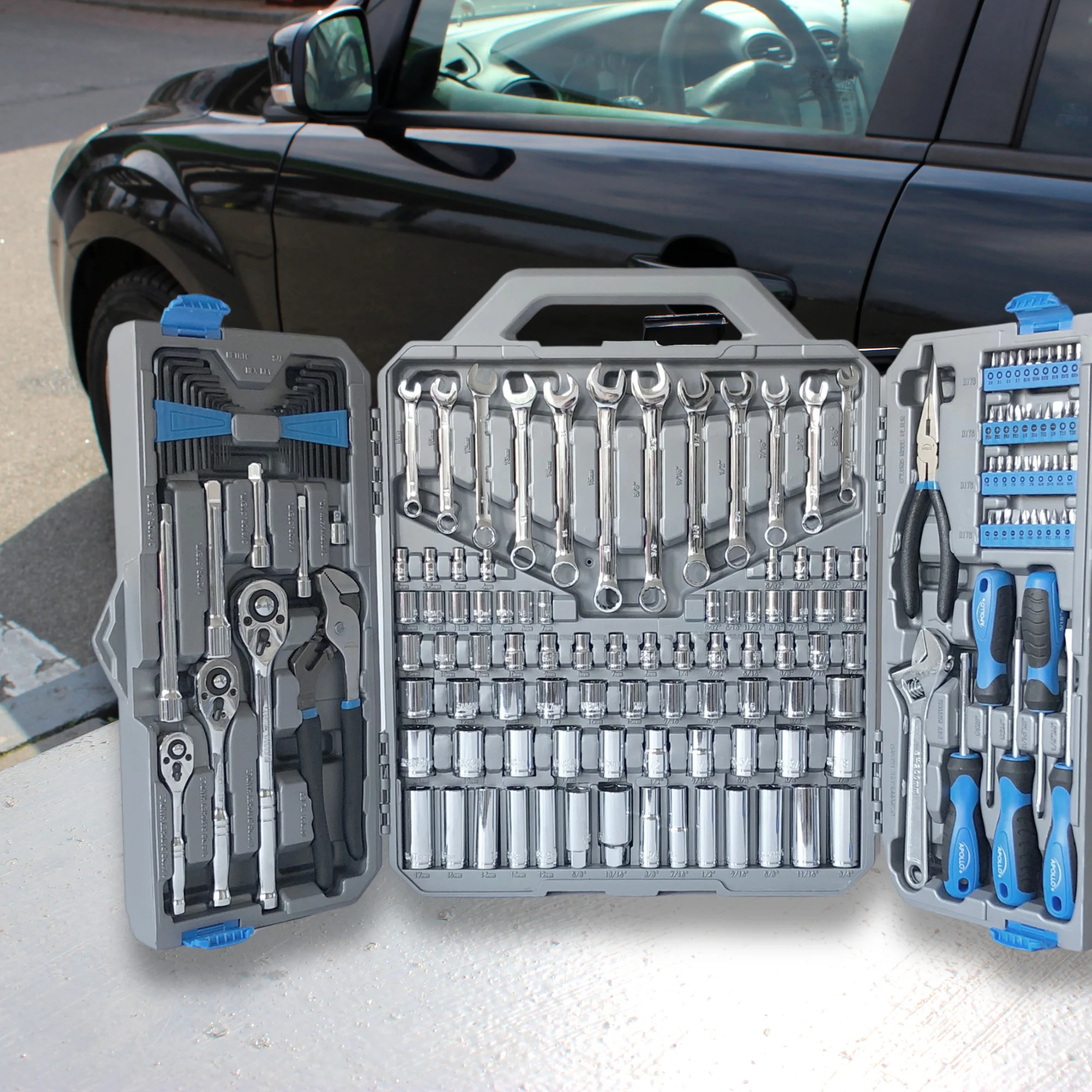 163 Piece Mechanics Tool Kit -- DT0002 - Image 11