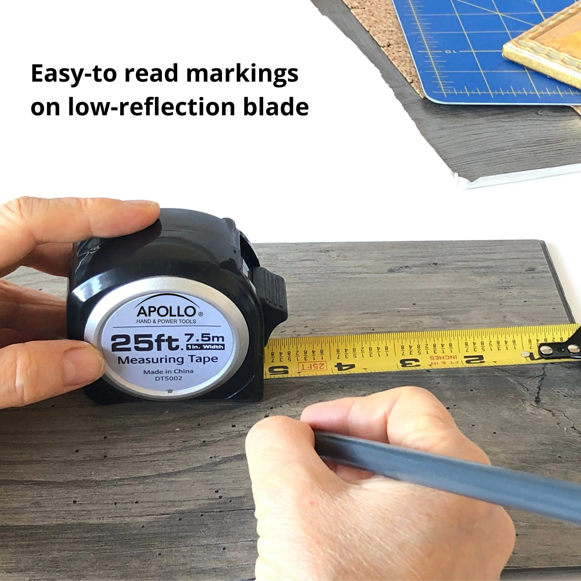 25ft. Tape Measure - Black - DT5002 - Image 6