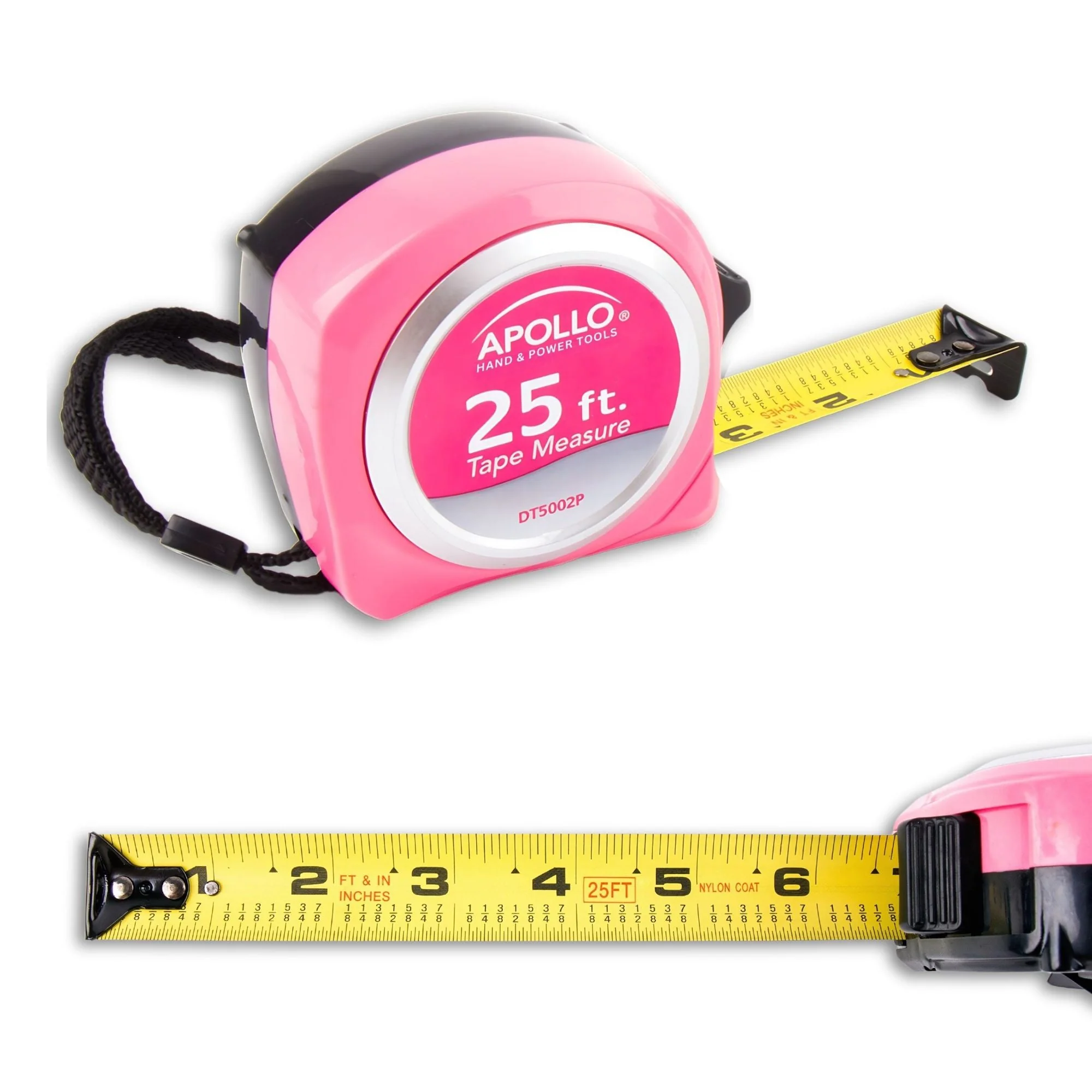 25ft. Tape Measure - Pink - DT5002P - Image 6