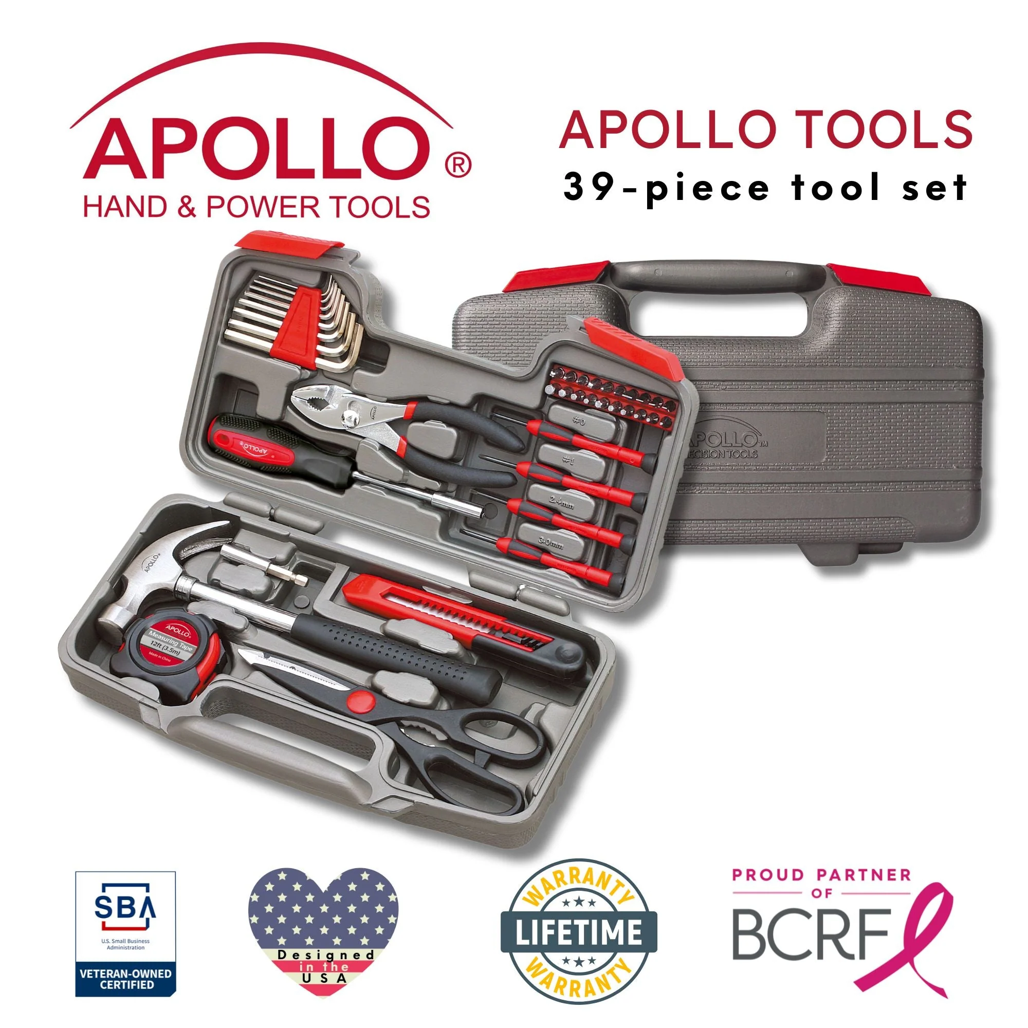 39 Piece General Tool Set - DT9706 - Image 5
