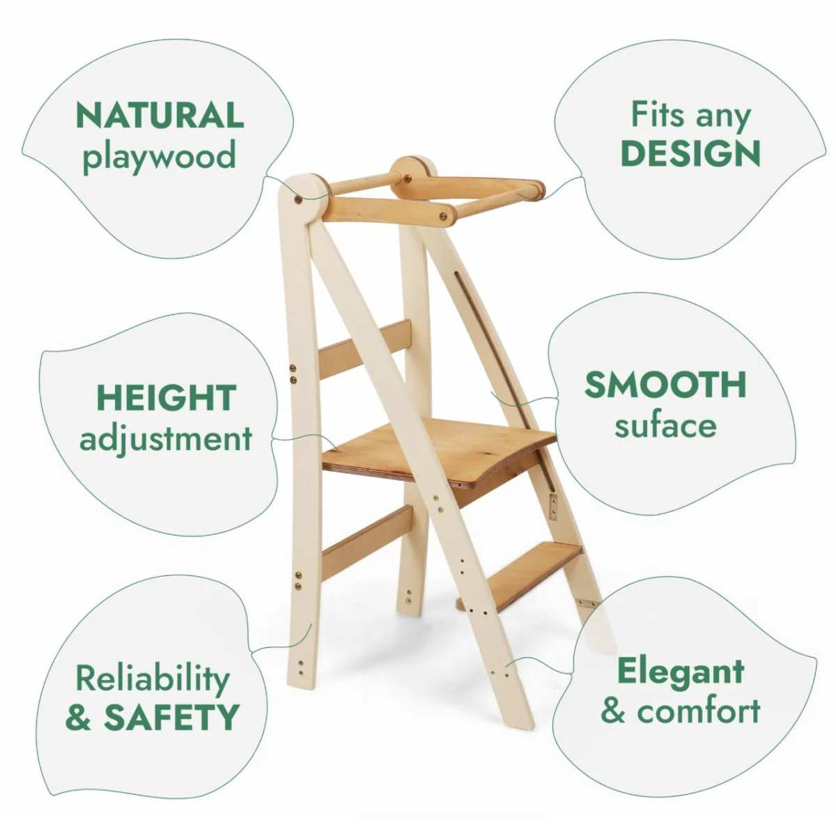 Adjustable learning tower - Kids Step Stool - Image 5