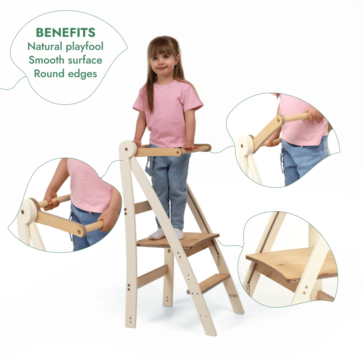 Adjustable learning tower - Kids Step Stool - Image 6