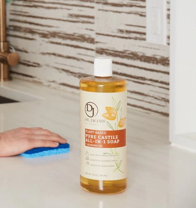 Almond All in 1 Castile Soap - Thin Formula - Image 2