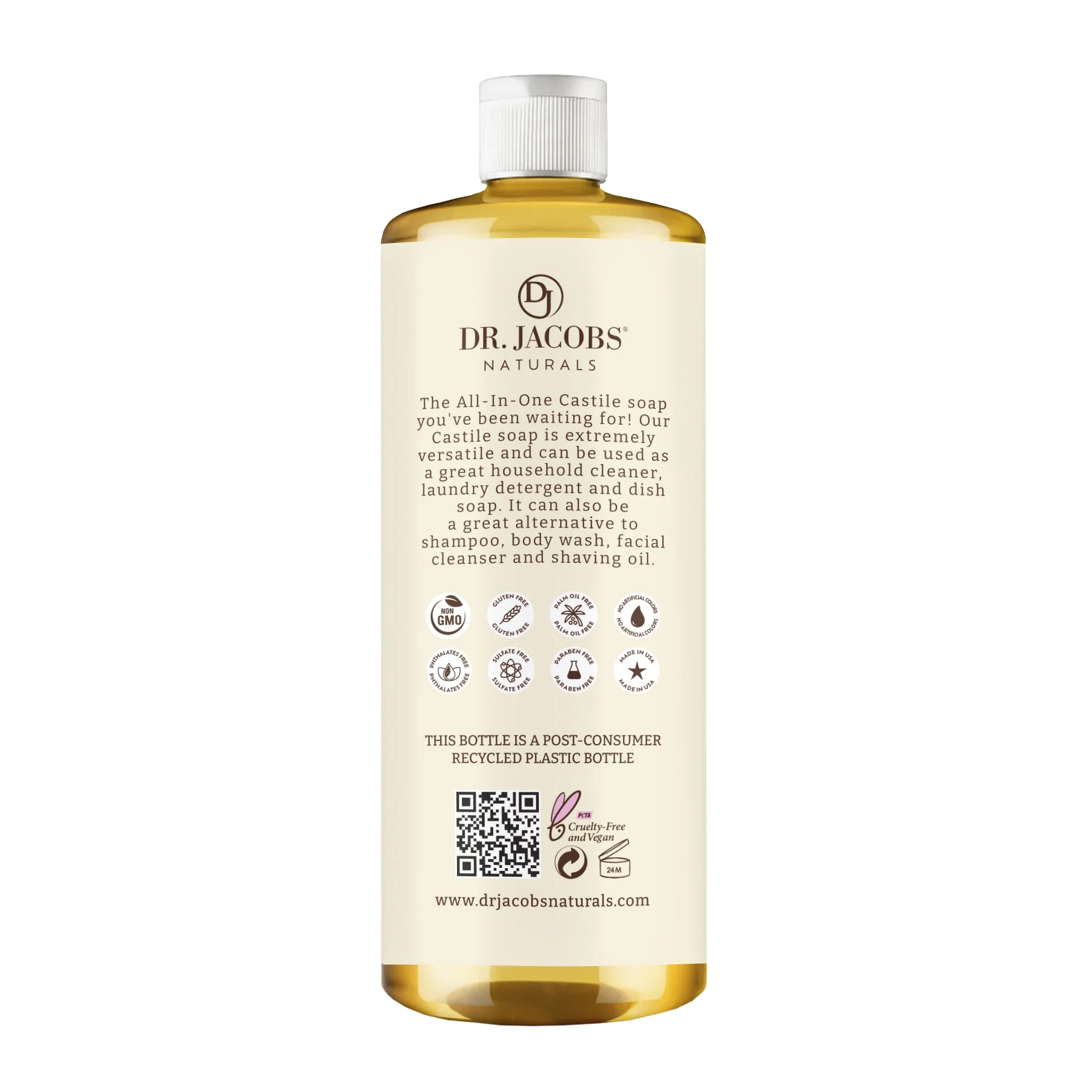 Almond All in 1 Castile Soap - Thin Formula - Image 5