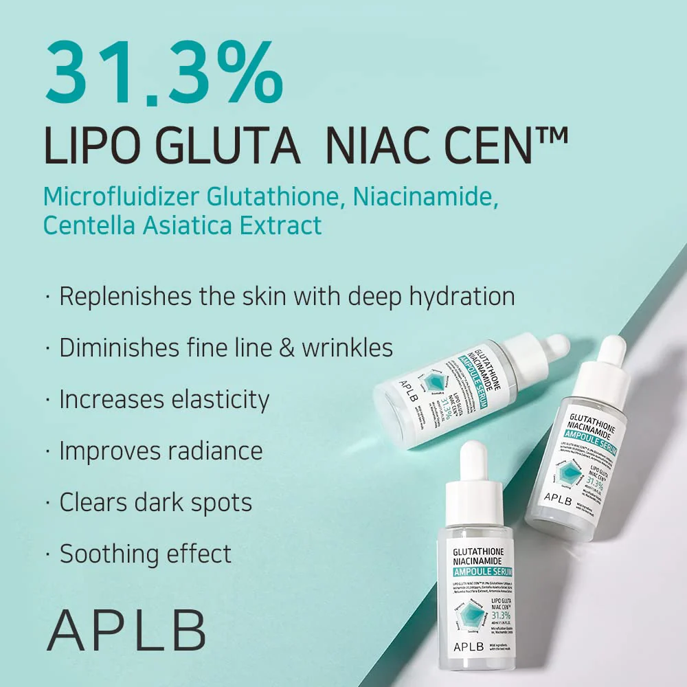 APLB Glutathione Niacinamide Ampoule Serum - Image 2