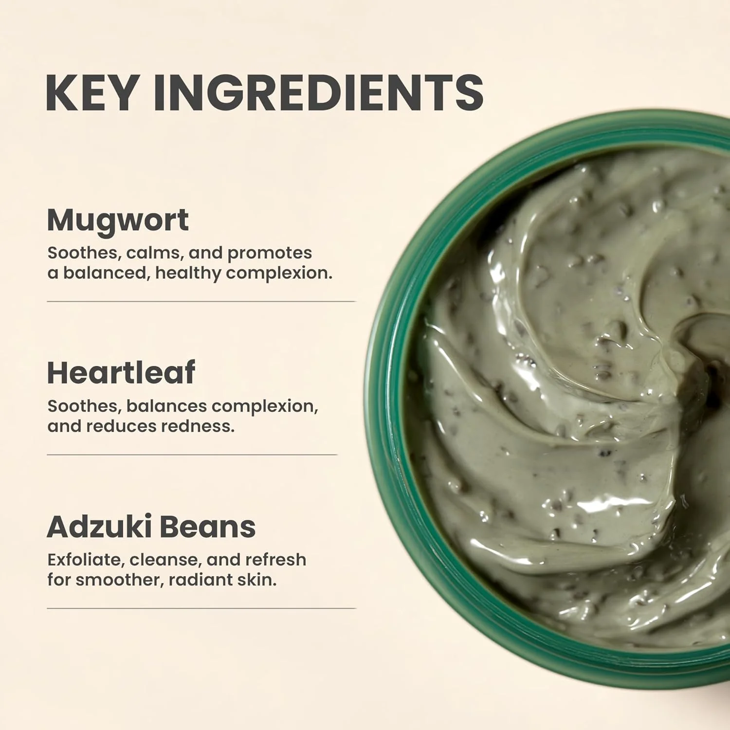 AXIS-Y Mugwort Pore Clarifying Wash Off Pack - Image 3