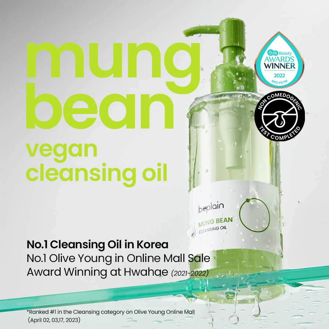beplain Mung Bean Cleansing Oil - Image 2