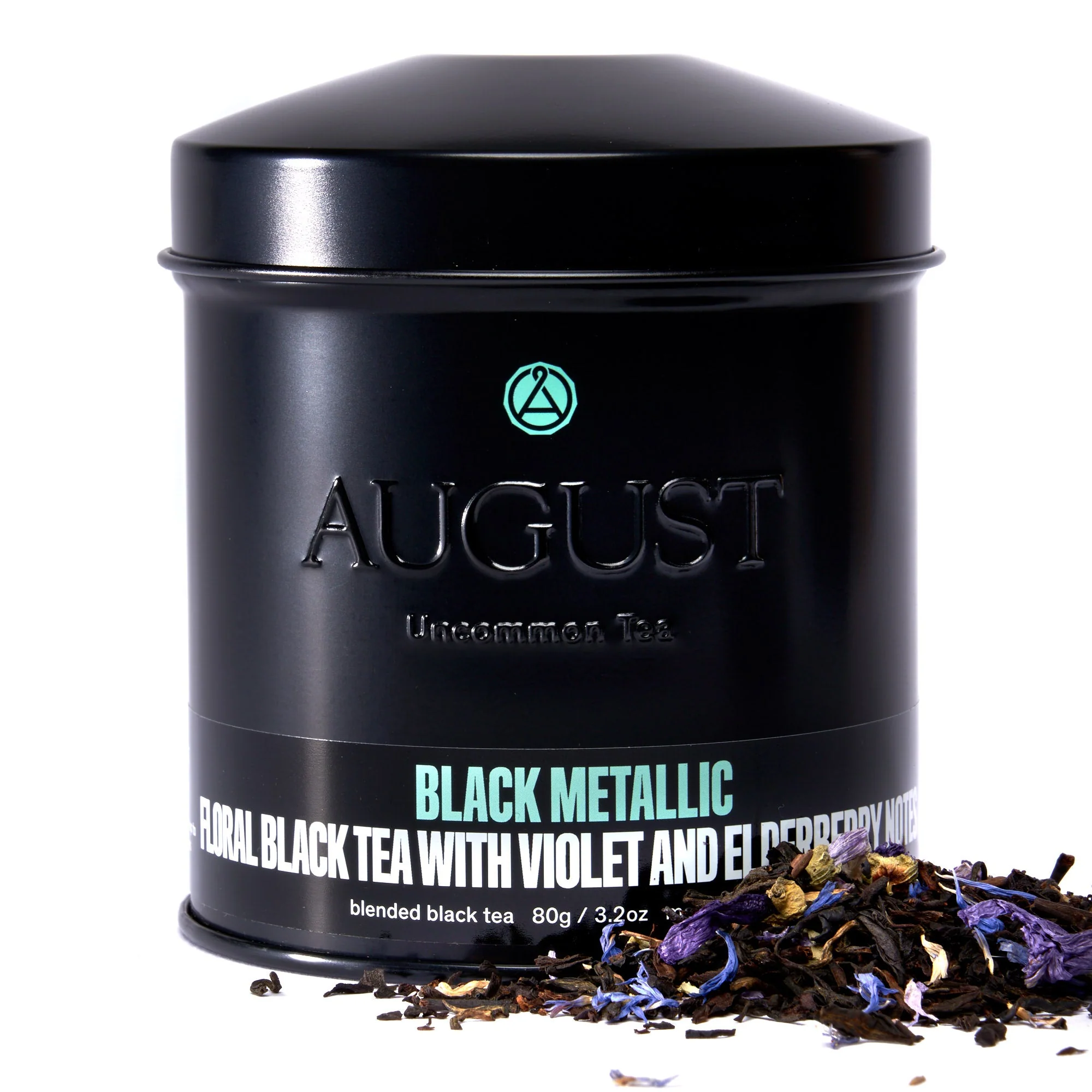 Black Metallic - Violet Elderberry Black Tea - Image 2