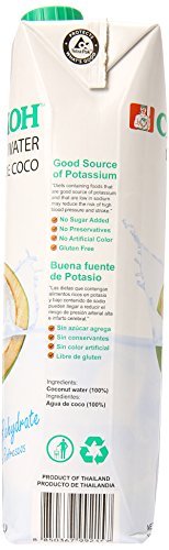 Chaokoh 100% Naturally Rehydrate Real coconut water 33.8 fl oz (pack of 12) - Image 5