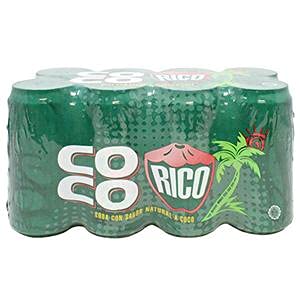 Coco Rico - Natural Coconut Flavored Soda - 12 oz - Image 4