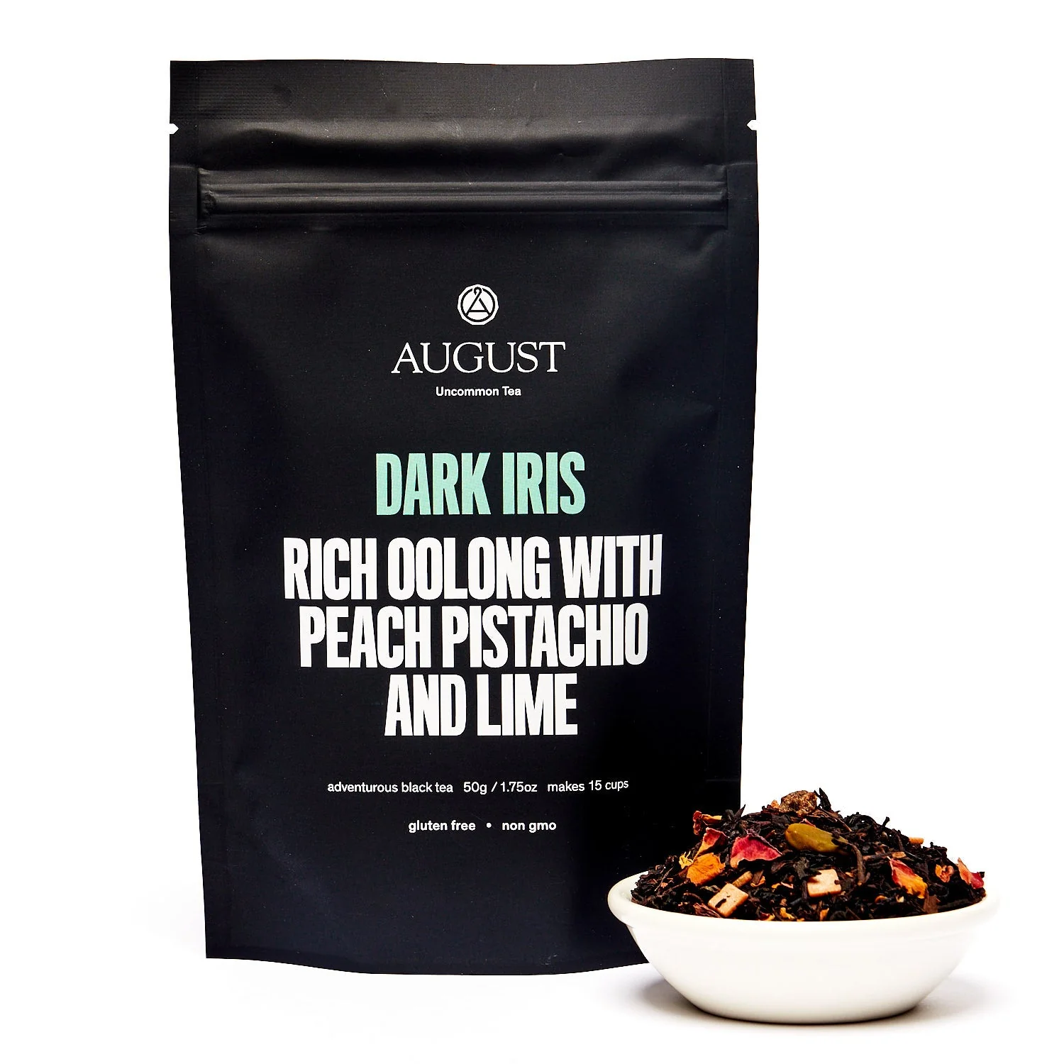 Dark Iris - Peach Pistachio Oolong Tea - Image 3