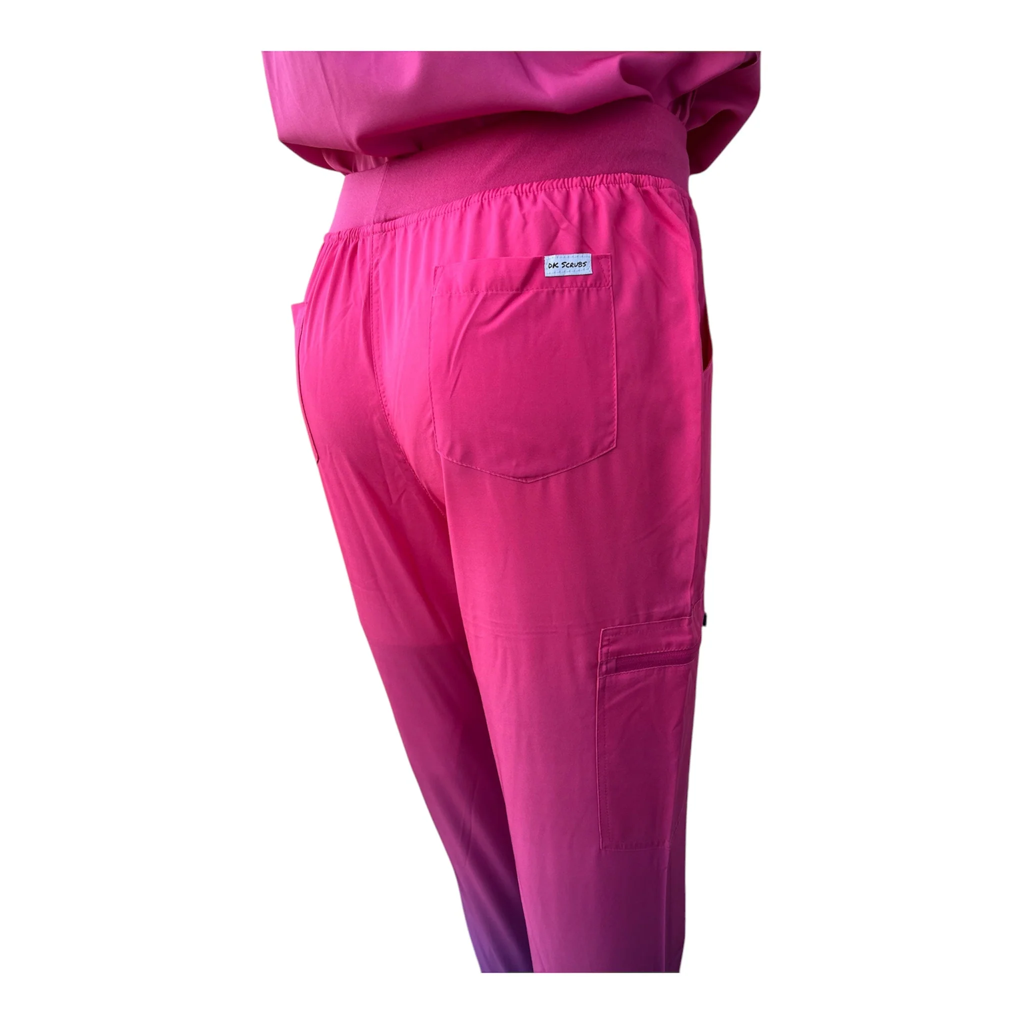 DK Gradient Jogger Scrub Pants (Purple/Pink) - Image 4