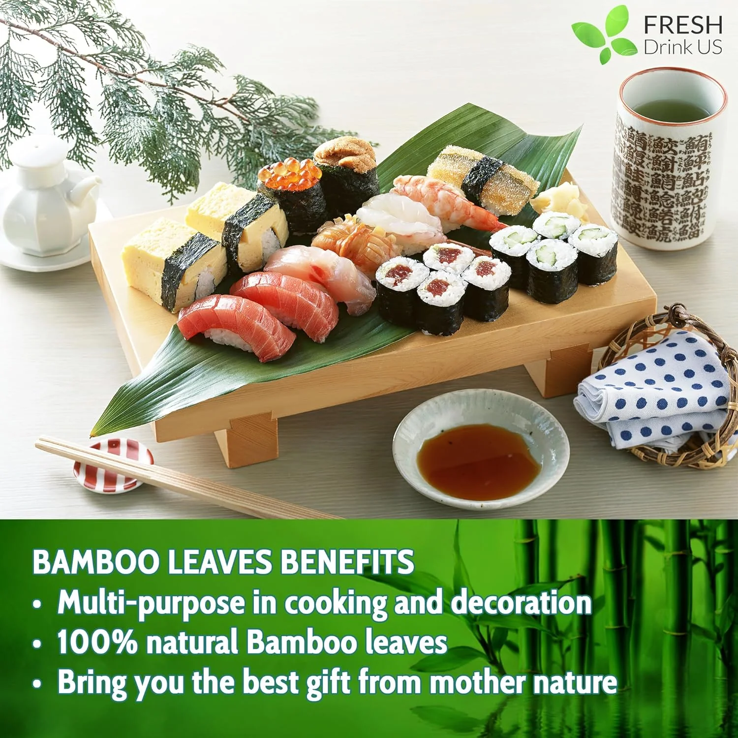 Dried Bamboo Whole Leaves, Bamboo Leaf, Sugar Free, Gluten Free, Whole Big Leaves, Bamboo Leaf For Cooking - Image 8