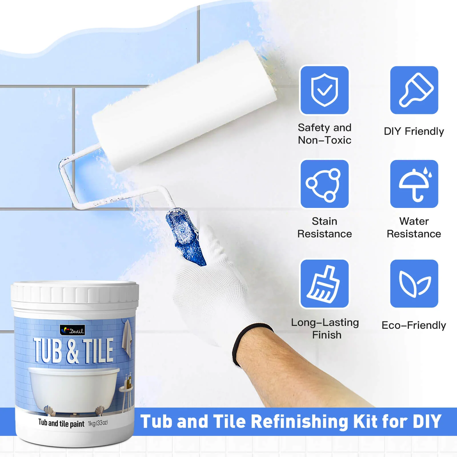 DWIL Tub and Tile Refinishing Kit - Image 8