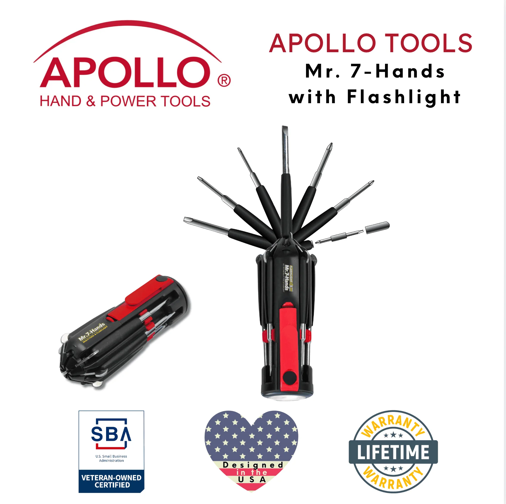 Flashlight Mr. 7-Hands - DT1719 - Image 3