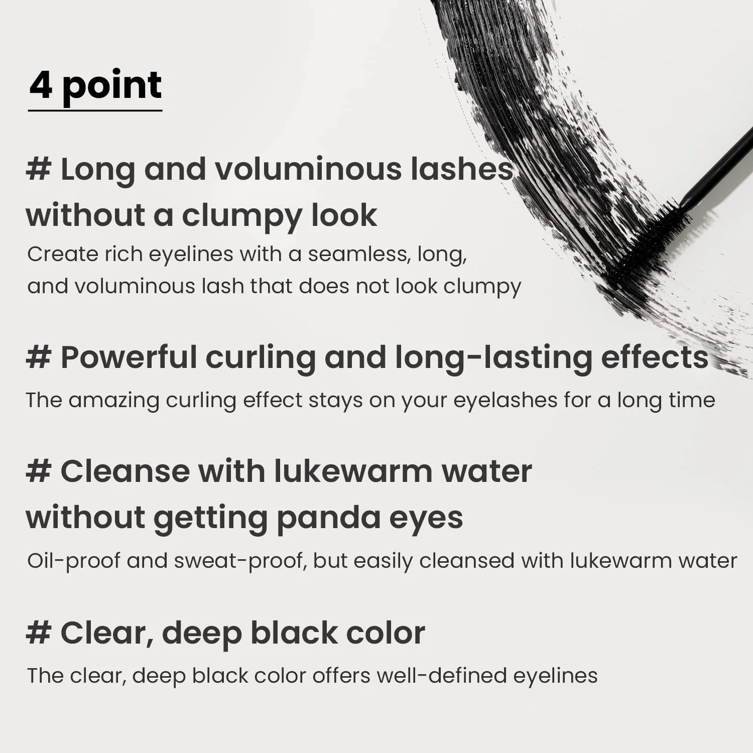 Heimish Dailism Smudge Stop Mascara (Curling) - Image 4