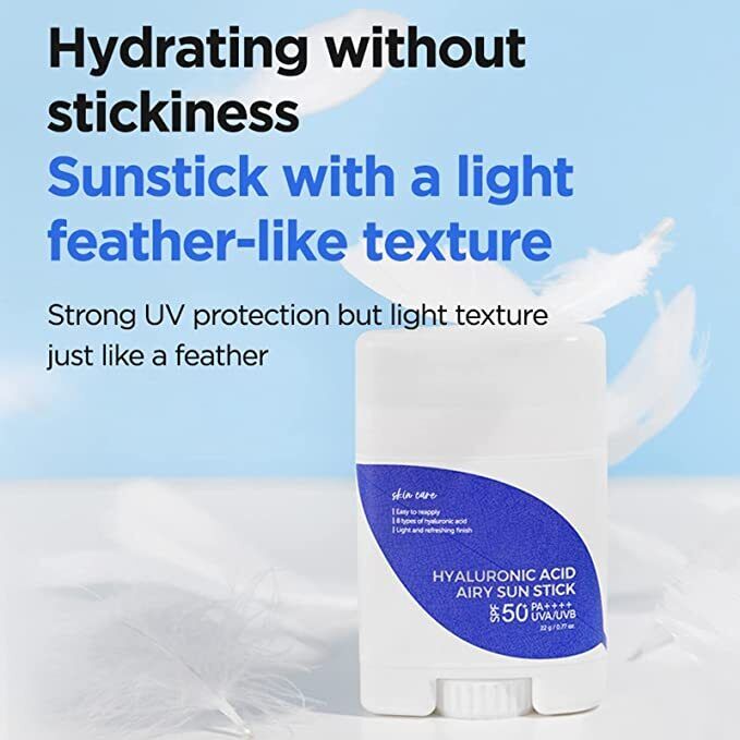 Isntree Hyaluronic Acid Airy Sun Stick SPF 50+ PA++++ - Image 3