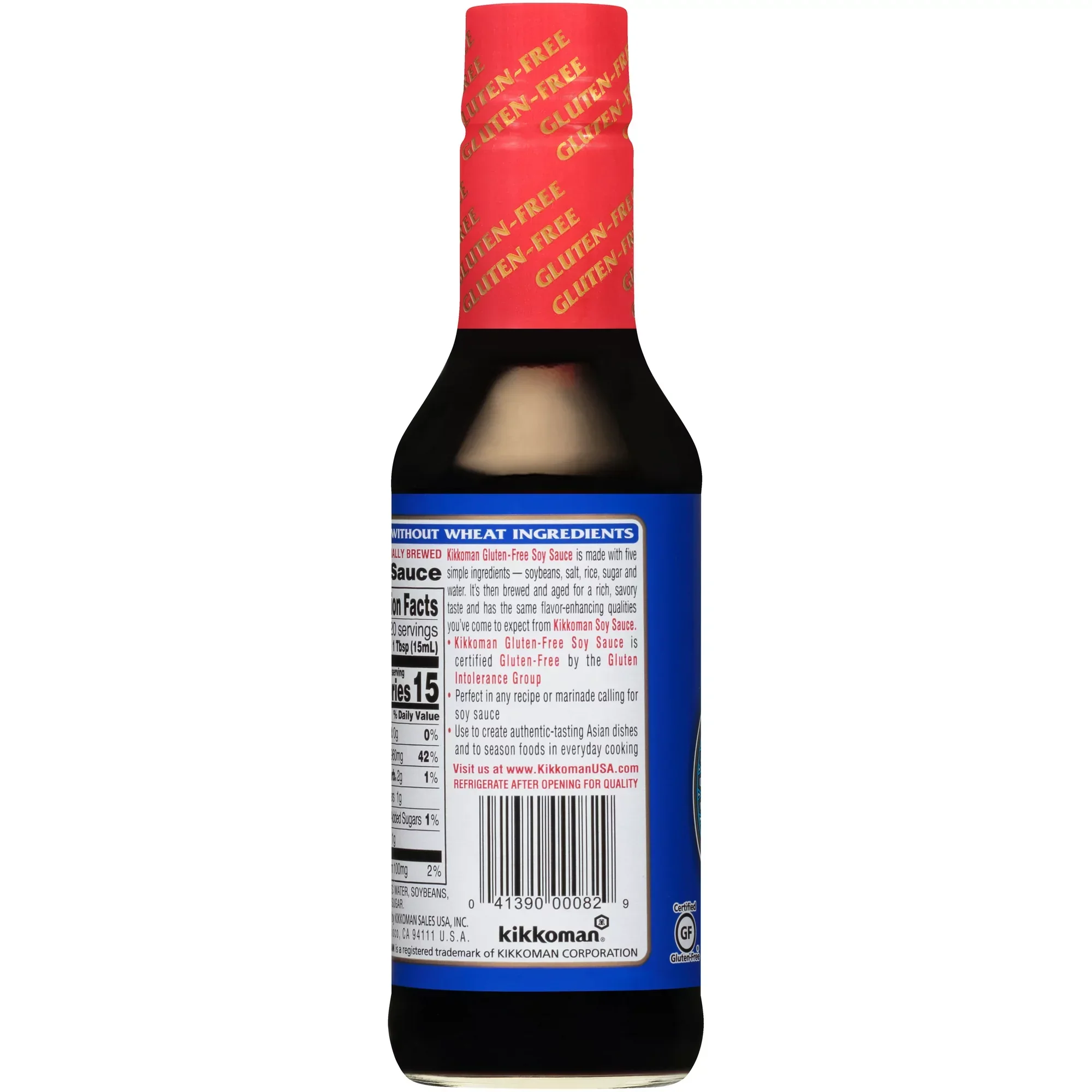 Kikkoman Soy Sauce Gluten-Free 10 oz. - Image 3