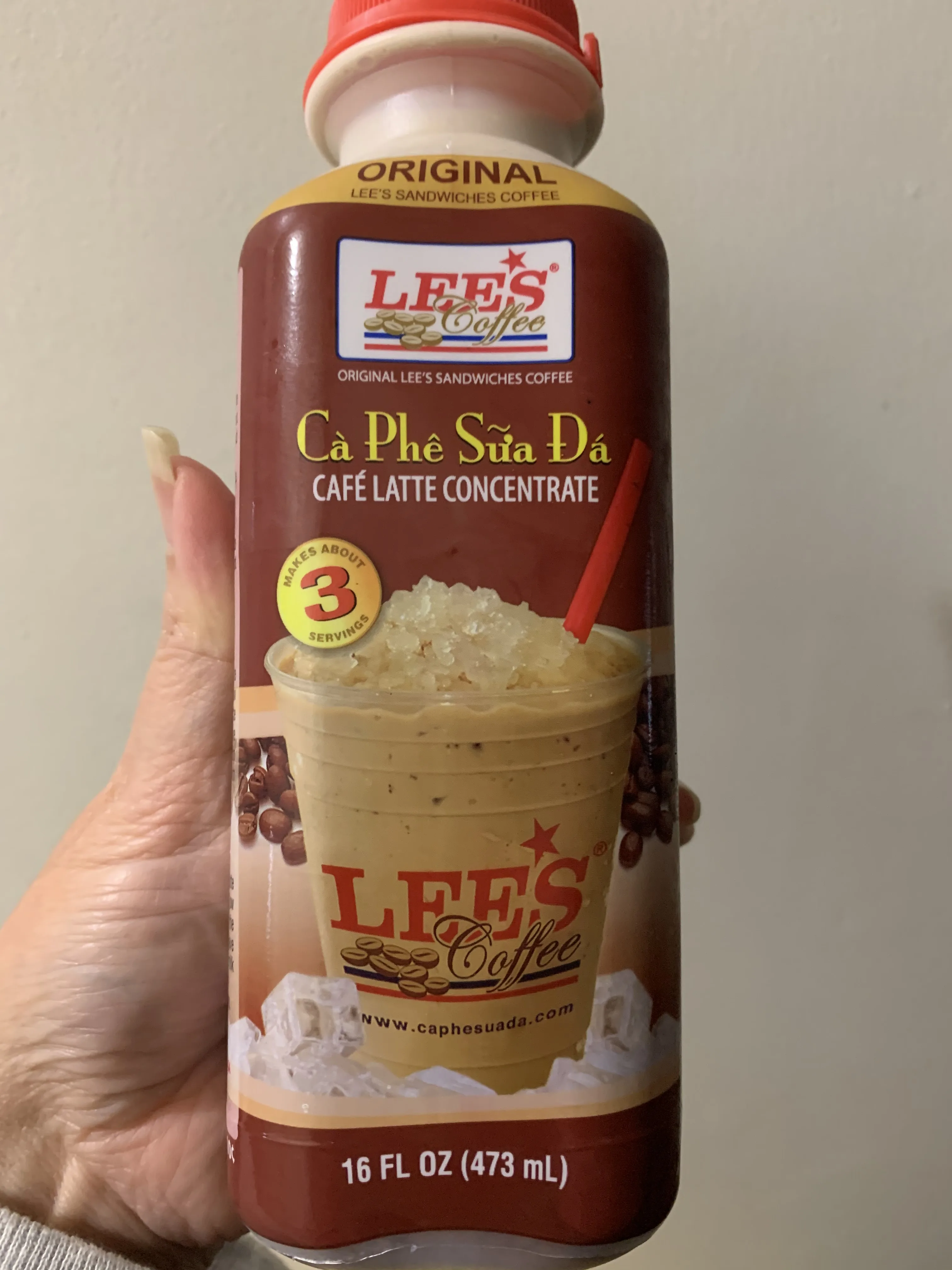 Lee's Cafe Latte Frozen Concentrate, Original (Lee's Cà Phê Sữa Đá) - 473ml - Image 4
