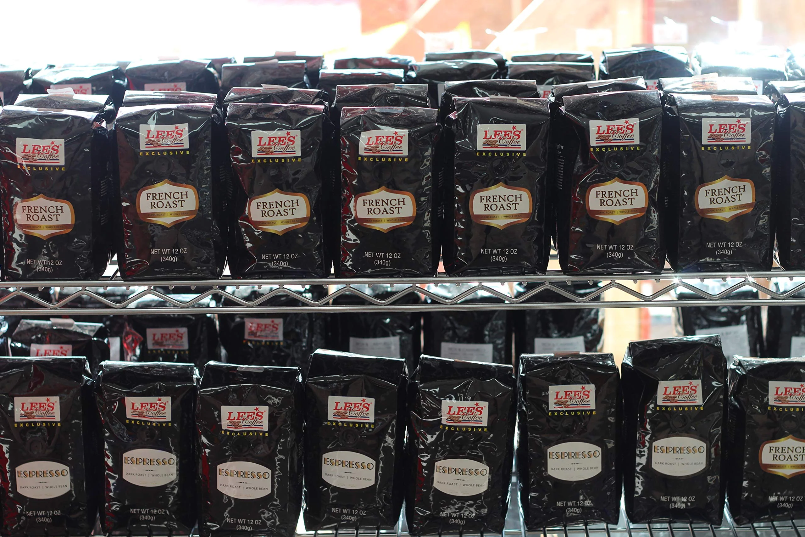 Lee's Coffee Exclusive Whole Bean Coffee, Double French Roast, 12 Ounce - Image 5