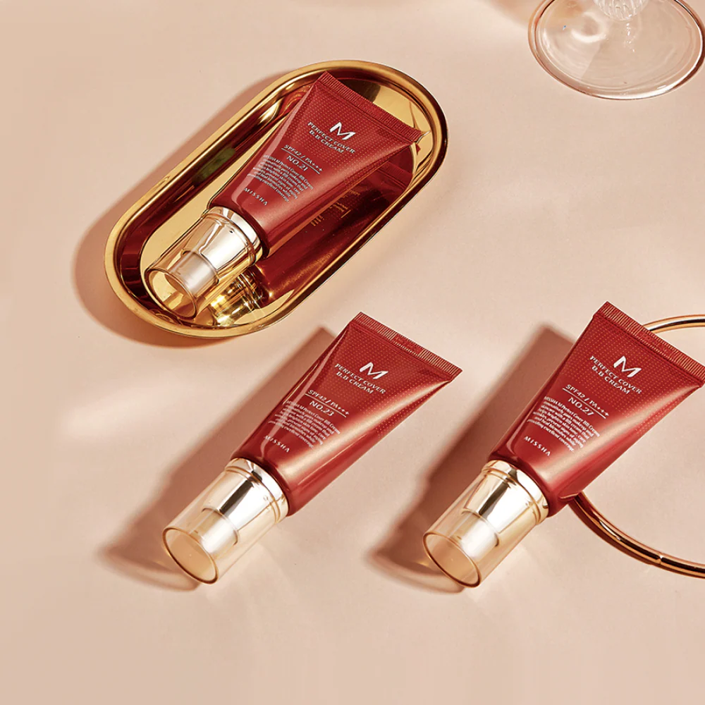 Missha M Perfect Cover BB Cream #13 Bright Beige - Image 2