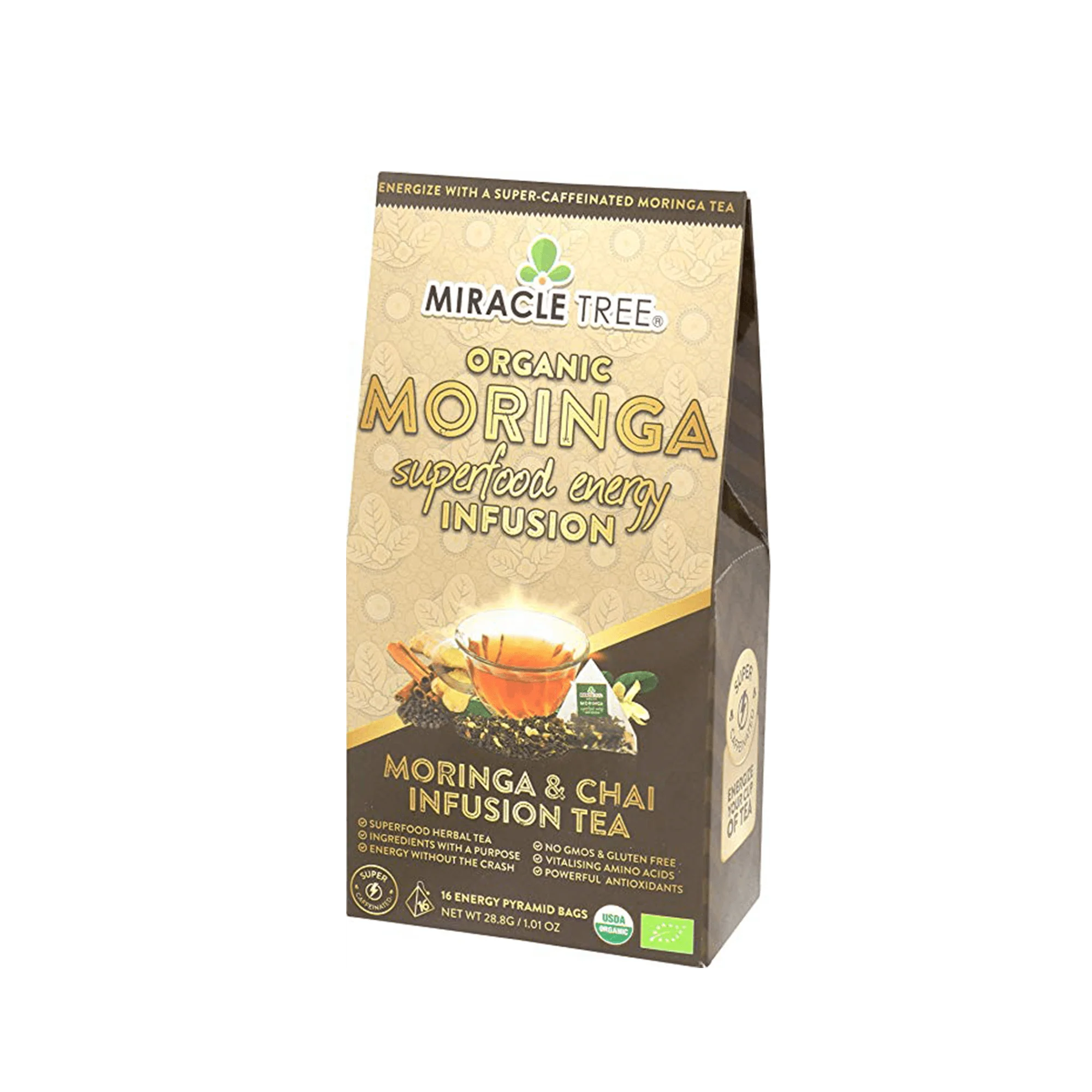 Moringa Energy Tea, Chai - Image 2