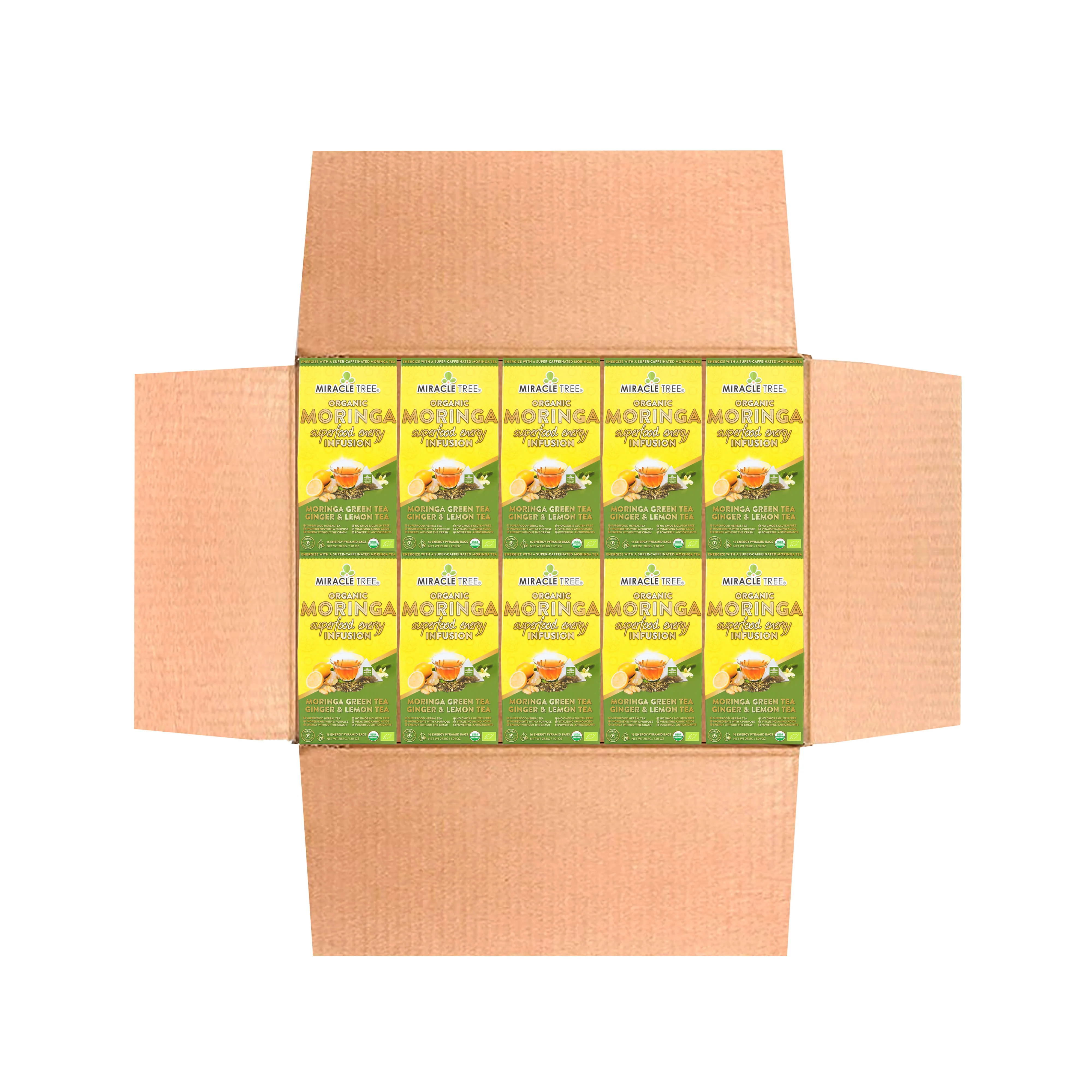 Moringa Energy Tea, Ginger Lemon - Image 7