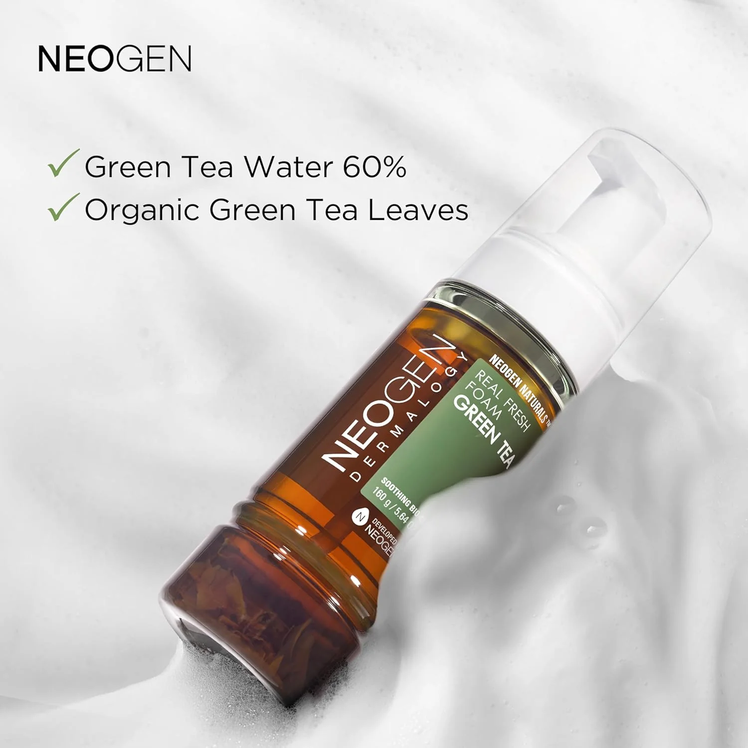 NEOGEN Dermalogy Real Fresh Foam Green Tea - Image 2