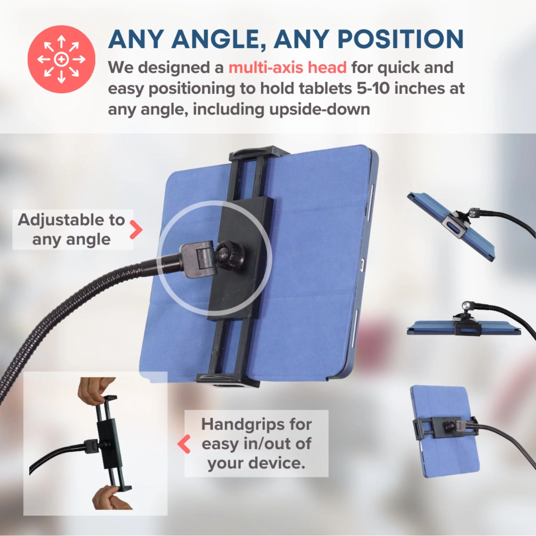 NEW - LEVO Gooseneck Tablet Floor Stand WITH Casters - Image 6