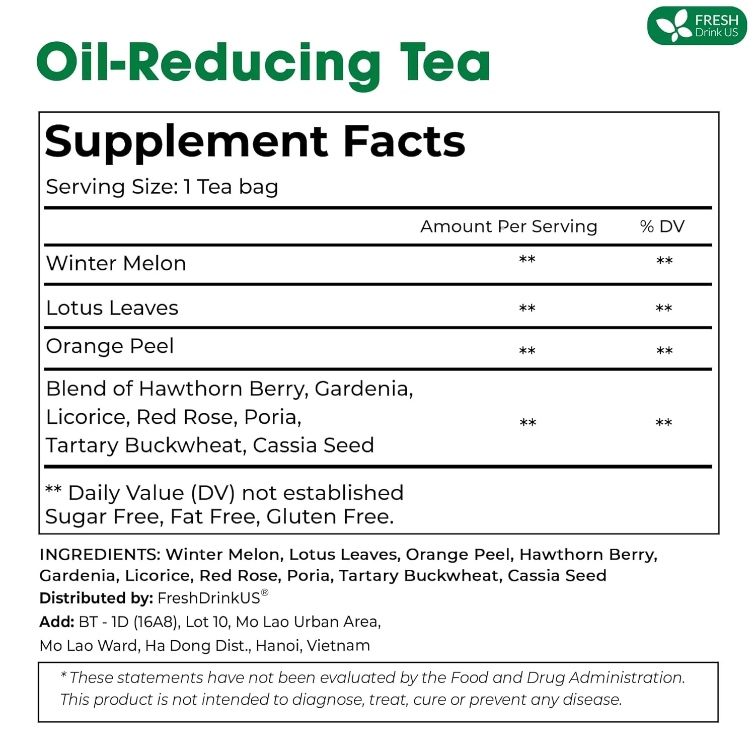 Oil Reducing Tea, Oil Cleansing for Liver, 10 Herbal Ingredients, Traditional Recipe Tea for Liver, 100% Natural, Easy Brewing, Steep Repeatedly (Tea Bags/ Tea Packs) - Image 2
