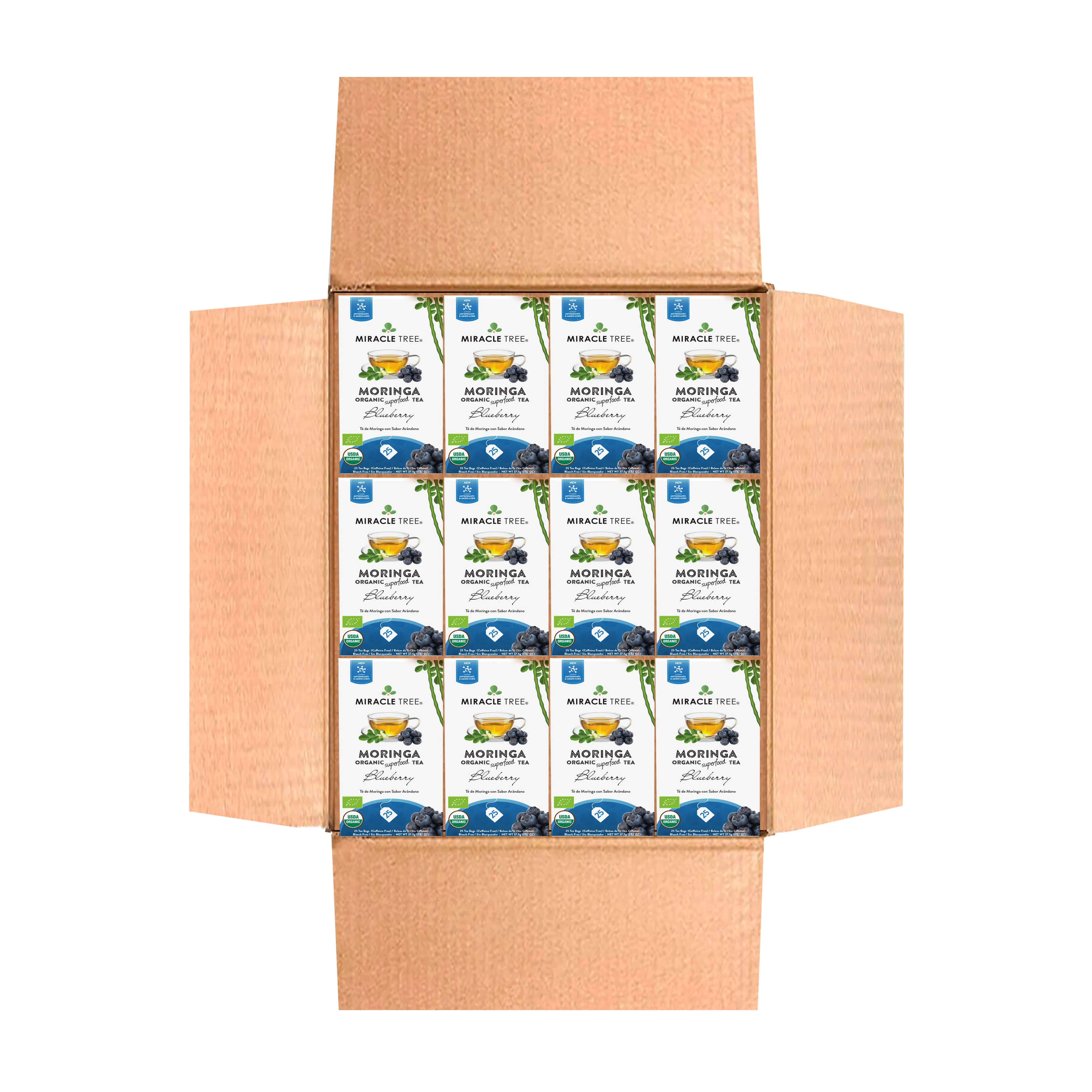 Organic Moringa Tea, Blueberry - Image 7
