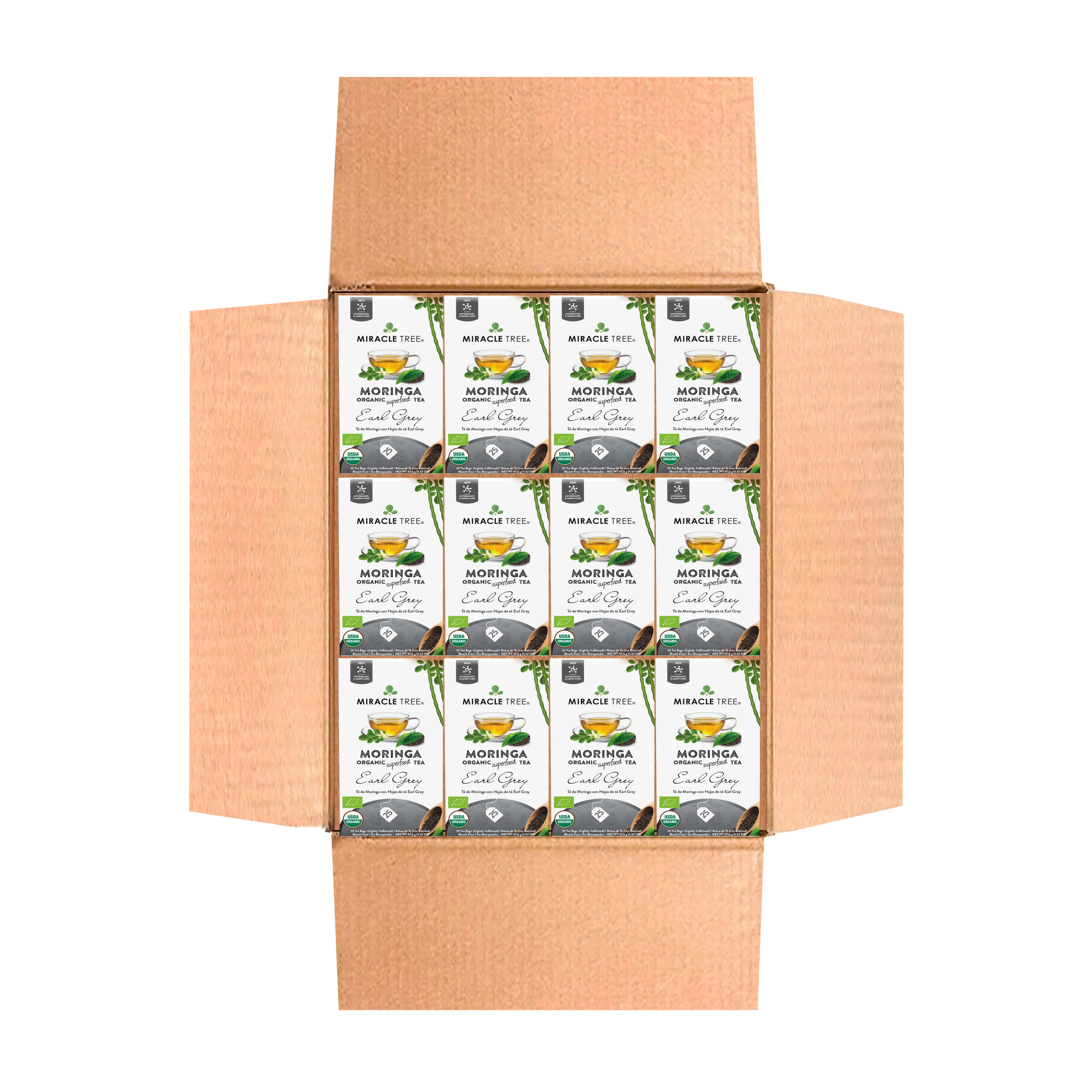 Organic Moringa Tea, Earl Grey - Image 7