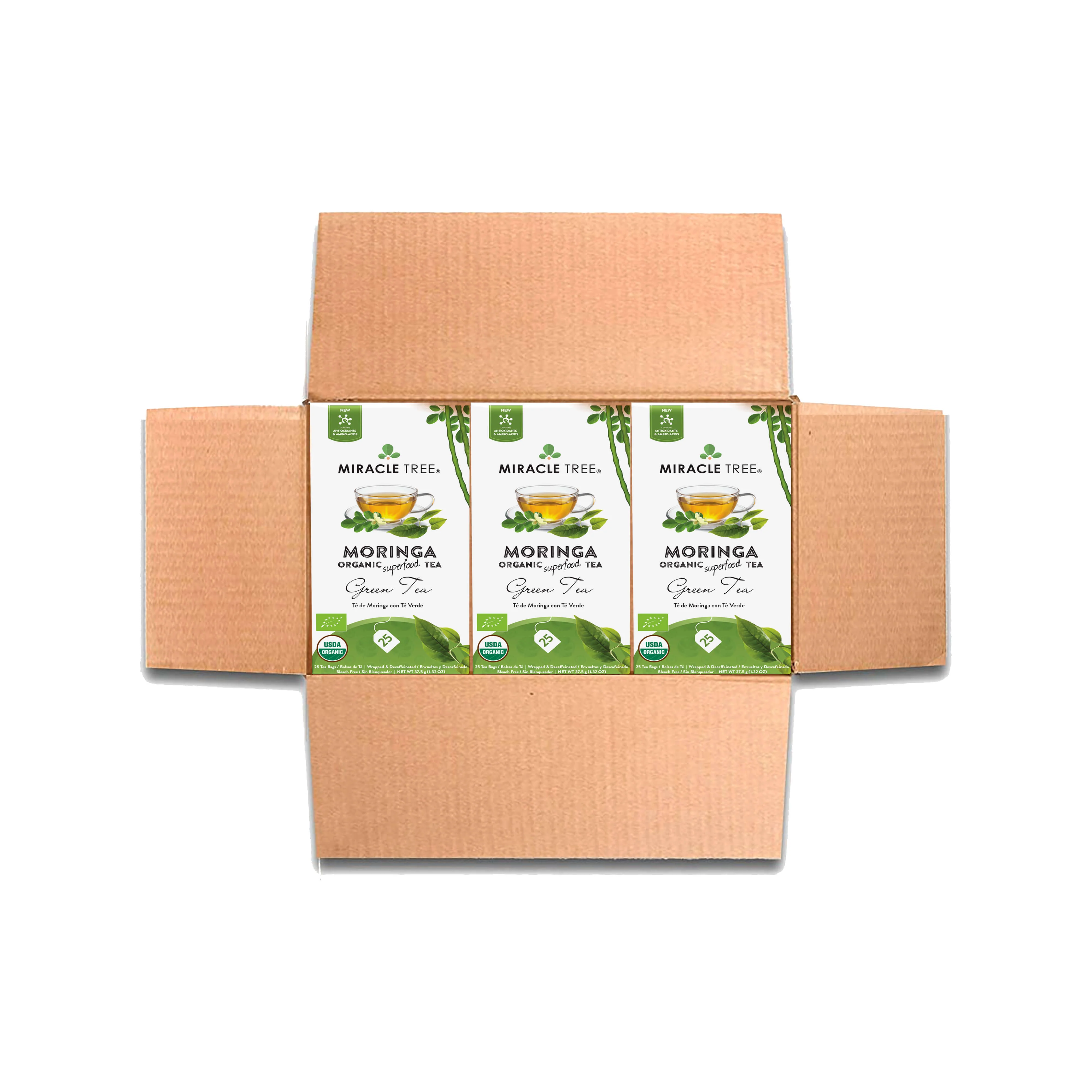 Organic Moringa Tea, Green Tea - Image 5