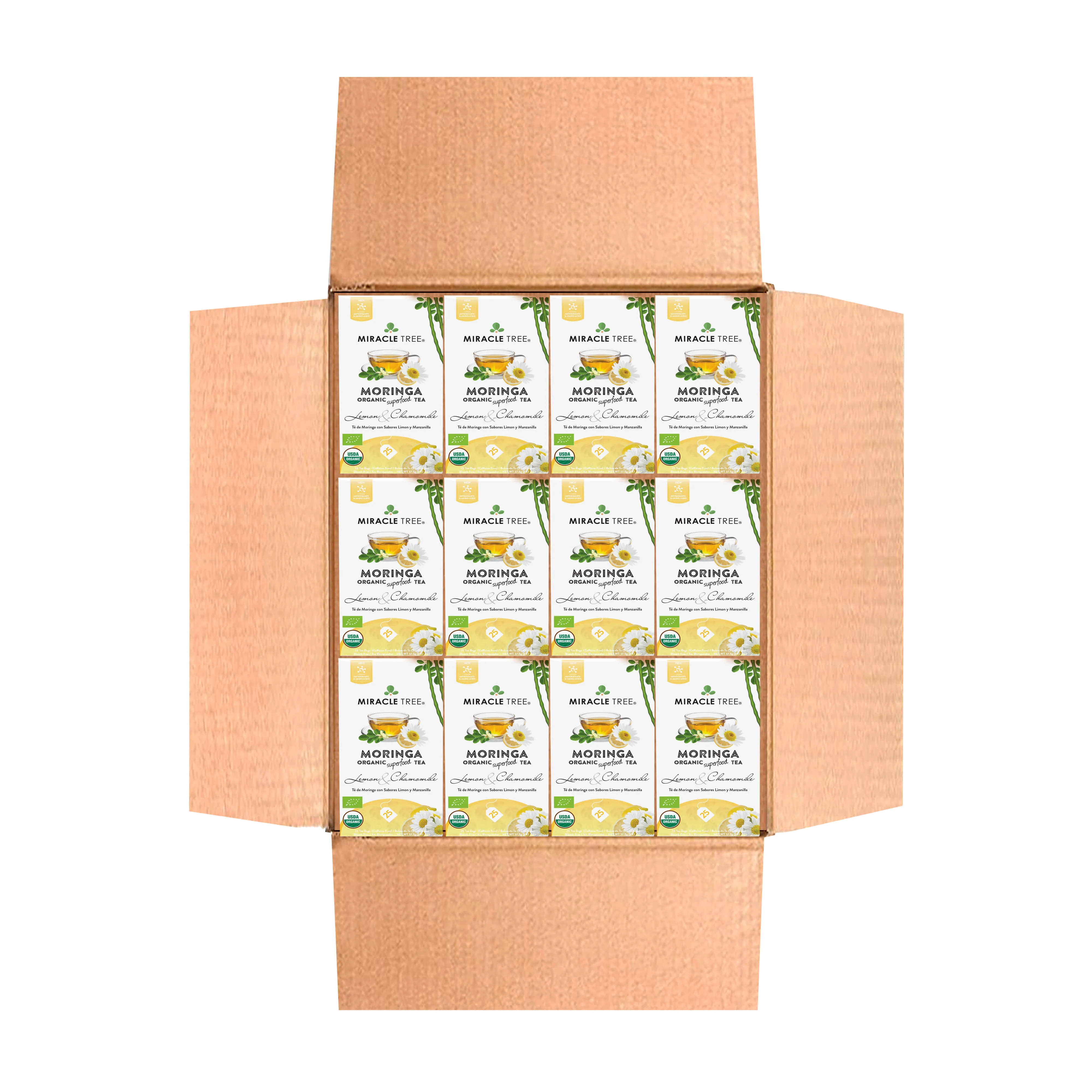 Organic Moringa Tea, Lemon & Chamomile - Image 7