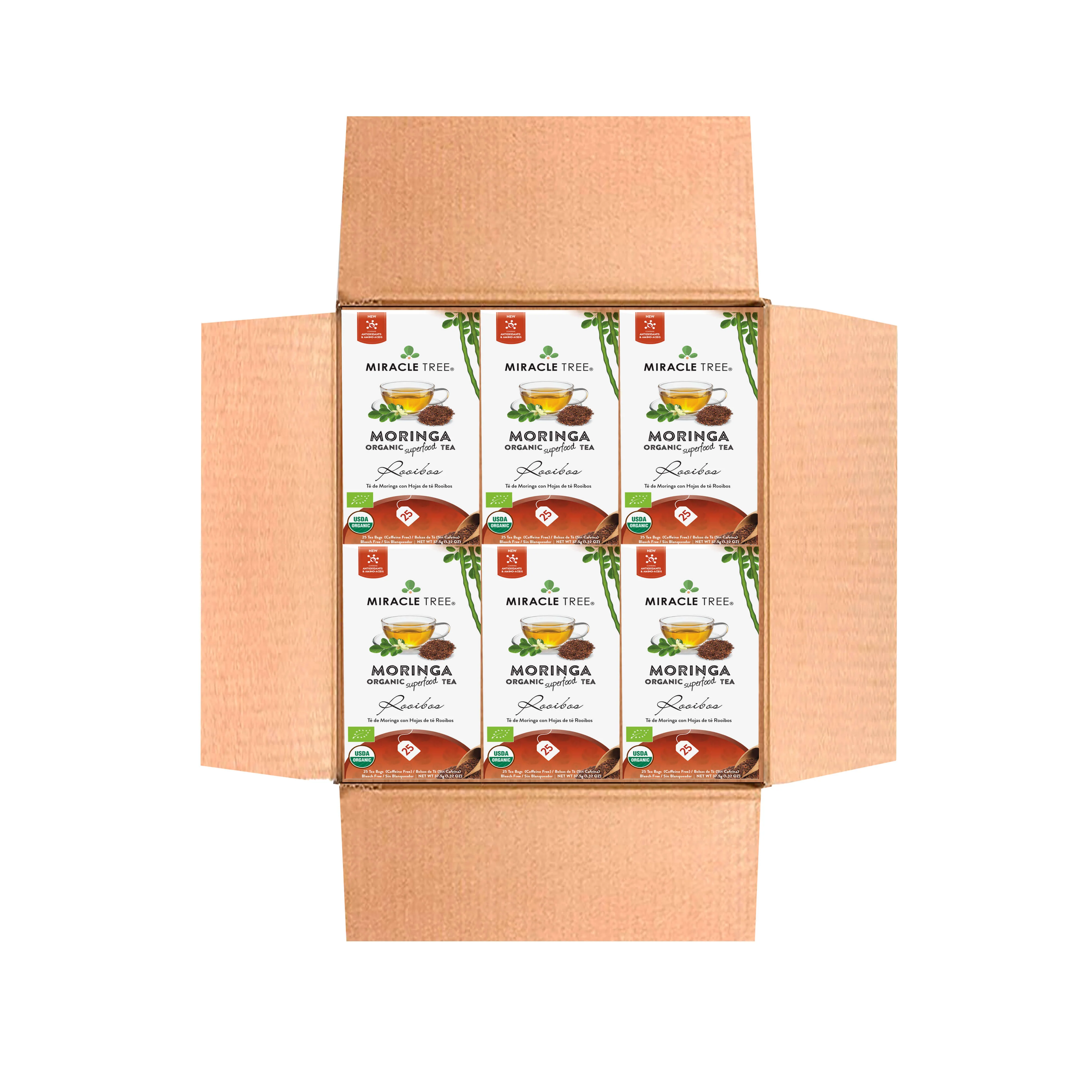 Organic Moringa Tea, Rooibos - Image 6
