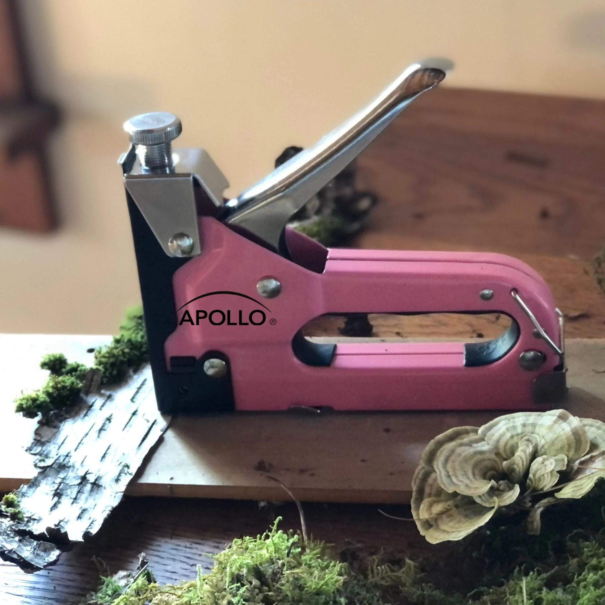 Pink Stapler with Power Adjustment Knob and 3000 Staples assortment-- DT5020P - Image 3