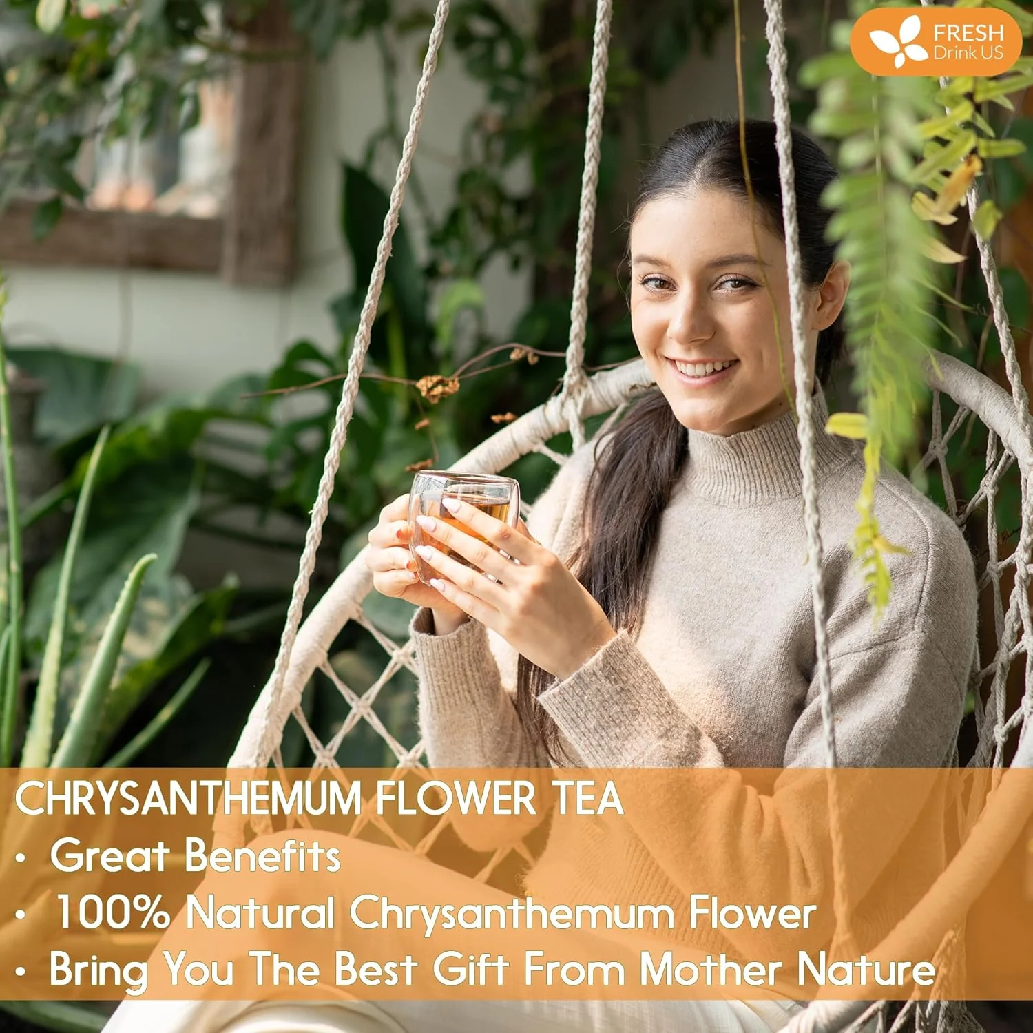 Premium Chrysanthemum Flowers, Chrysanthemum Herbal Tea, No Additives, No Caffeine, Vegan - Image 8