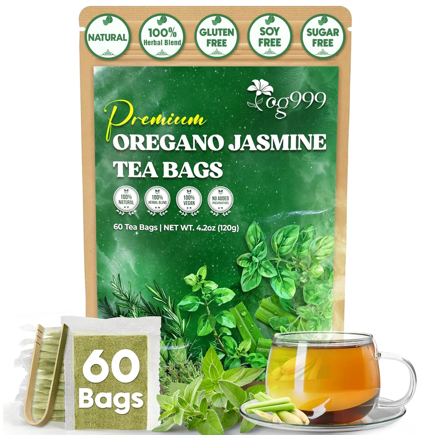 Premium Moroccan Mint Green Tea | Traditional Green Tea with Spearmint – Premium Quality Herbal Blend. - Image 10