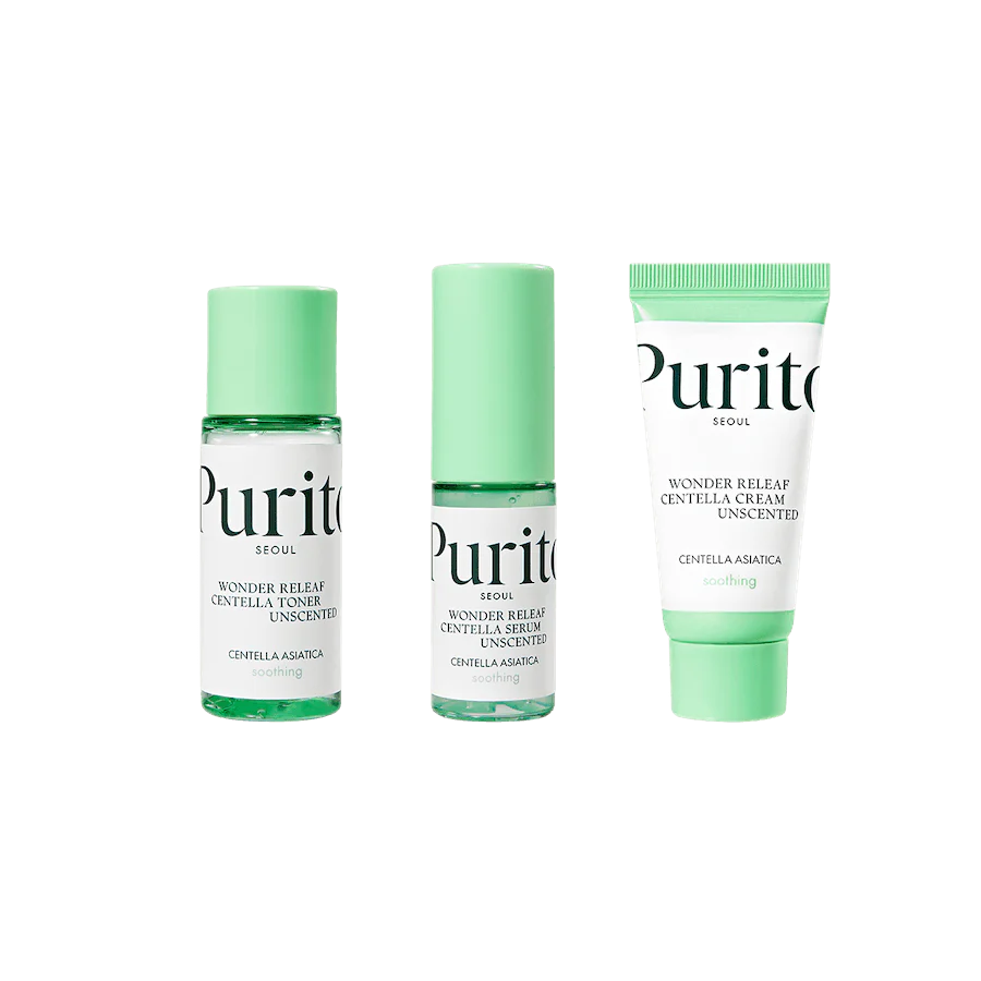 Purito SEOUL Wonder Releaf Centella Mini Kit Unscented