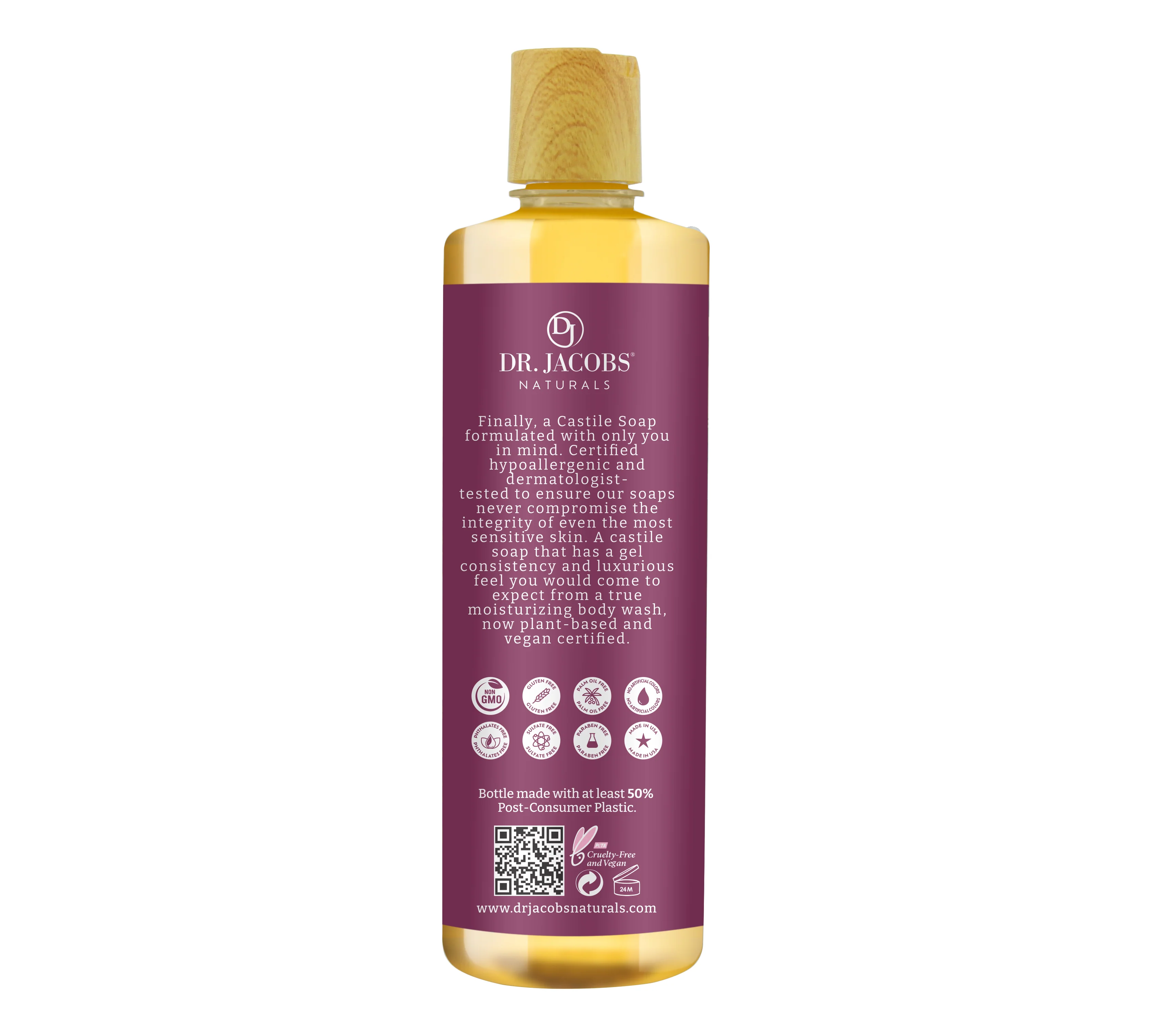 Rose Castile Body Wash (All American) - Image 4