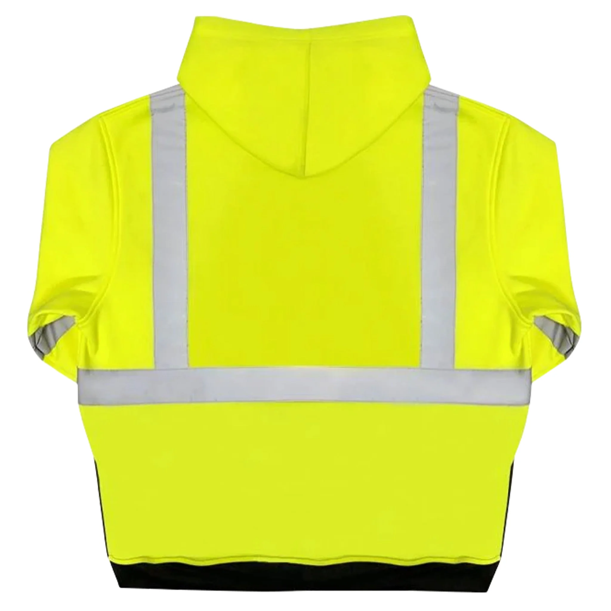 Safety Main 05LWJYB Lightweight Jacket, Class 3, Hi-Vis Yellow with Black Bottom, Pack of 5 - Image 3