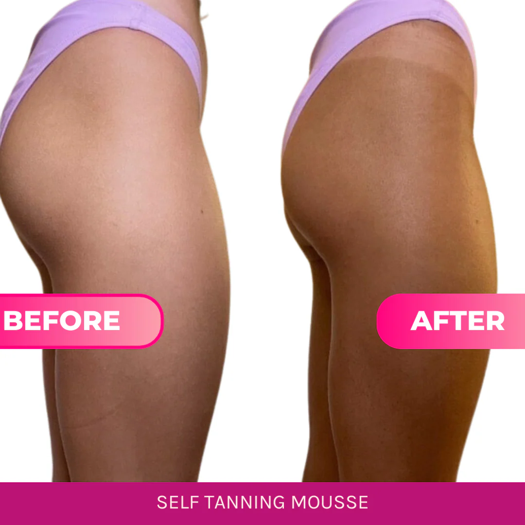 SELF TANNING MOUSSE (MADE W/ COCONUT WATER AND BEETS) - Image 3