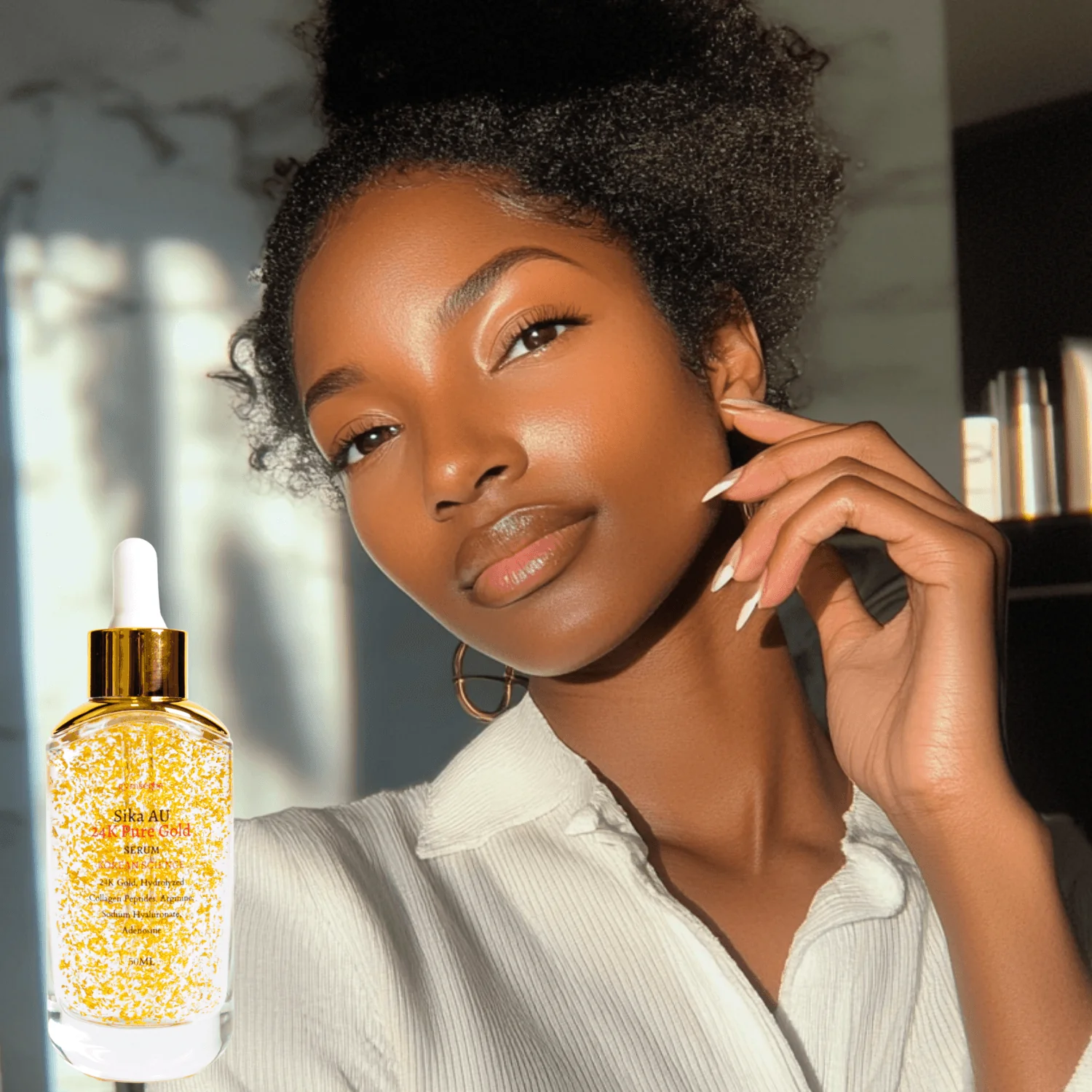 Sika AU 24k Pure Gold Serum | 50ml - Image 10