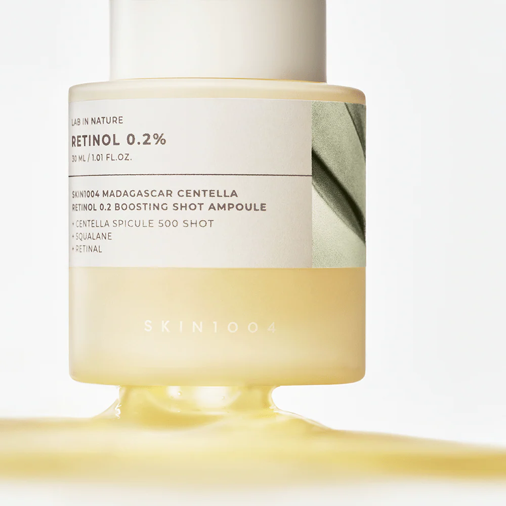 SKIN1004 Madagascar Centella Retinol 0.2 Boosting Shot Ampoule - Image 3
