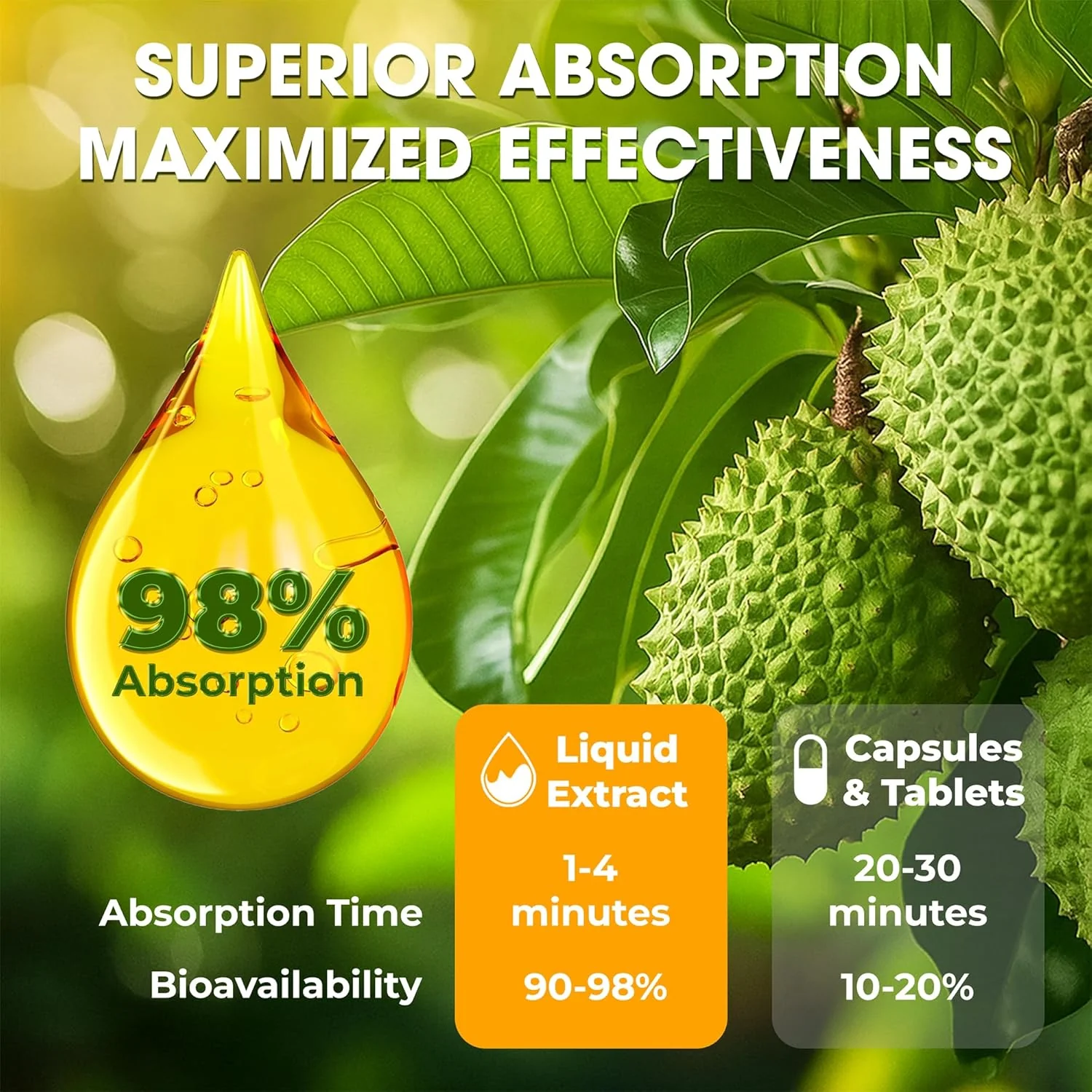 Soursop Bitters Liquid Drops – Premium Herbal Blend with Soursop Leaves, Black Seed, Moringa, Ashwagandha, Senna, Goat Weed & Ginger, 2 fl oz - Image 7